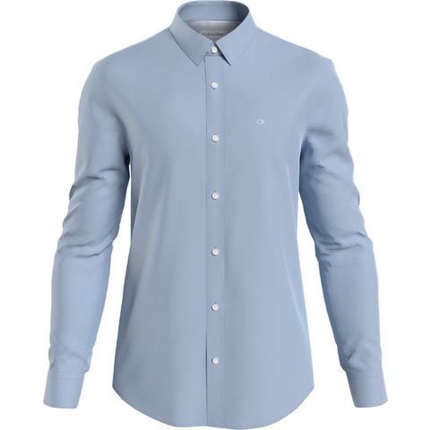 NU 20% KORTING: Calvin Klein Overhemd met lange mouwen BT_STRETCH POPLIN SLIM SHIRT