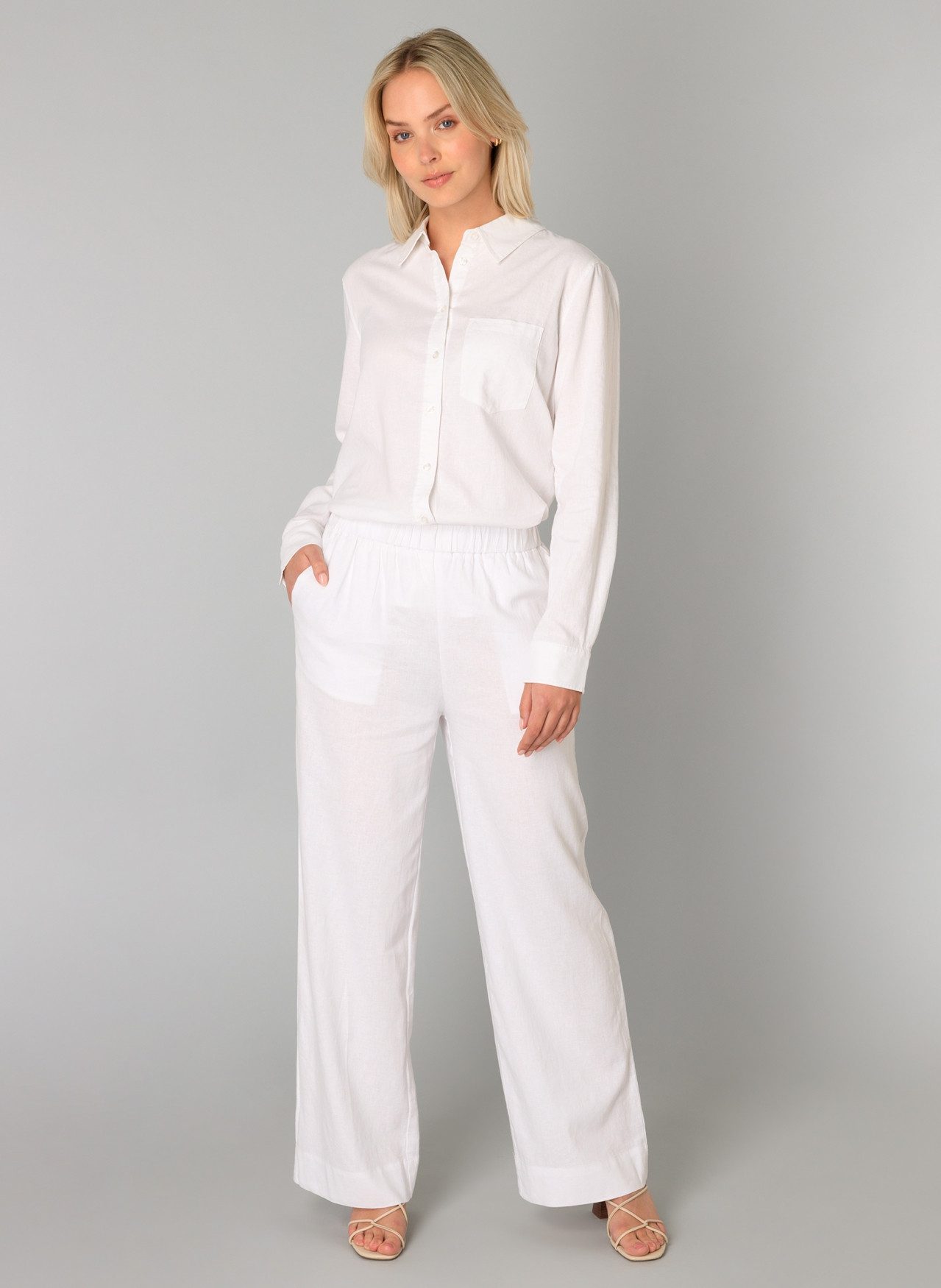 Base Level Linnen broek YUL