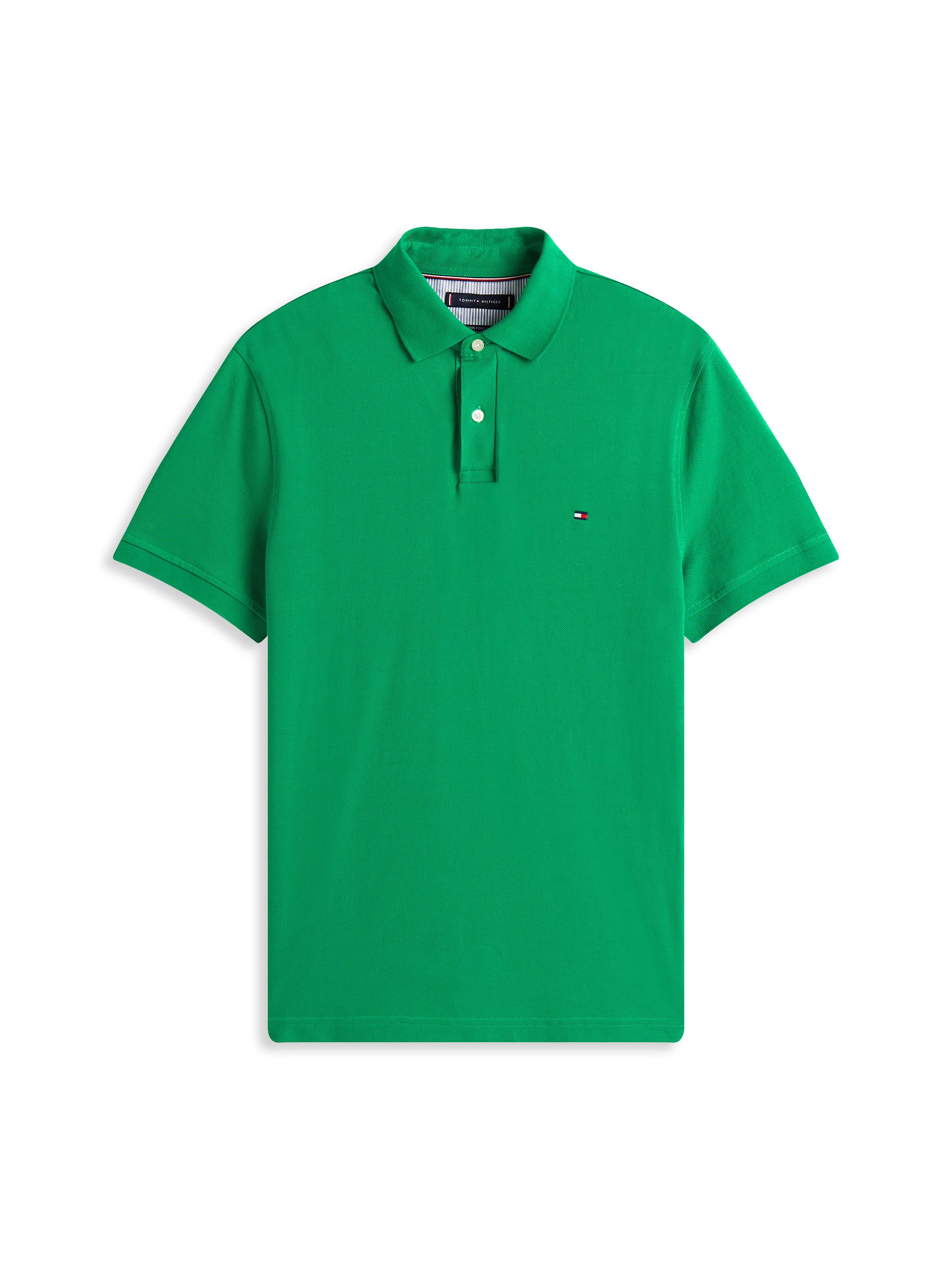 Tommy Hilfiger Poloshirt met tommy hilfiger contraststrepen in de kraag