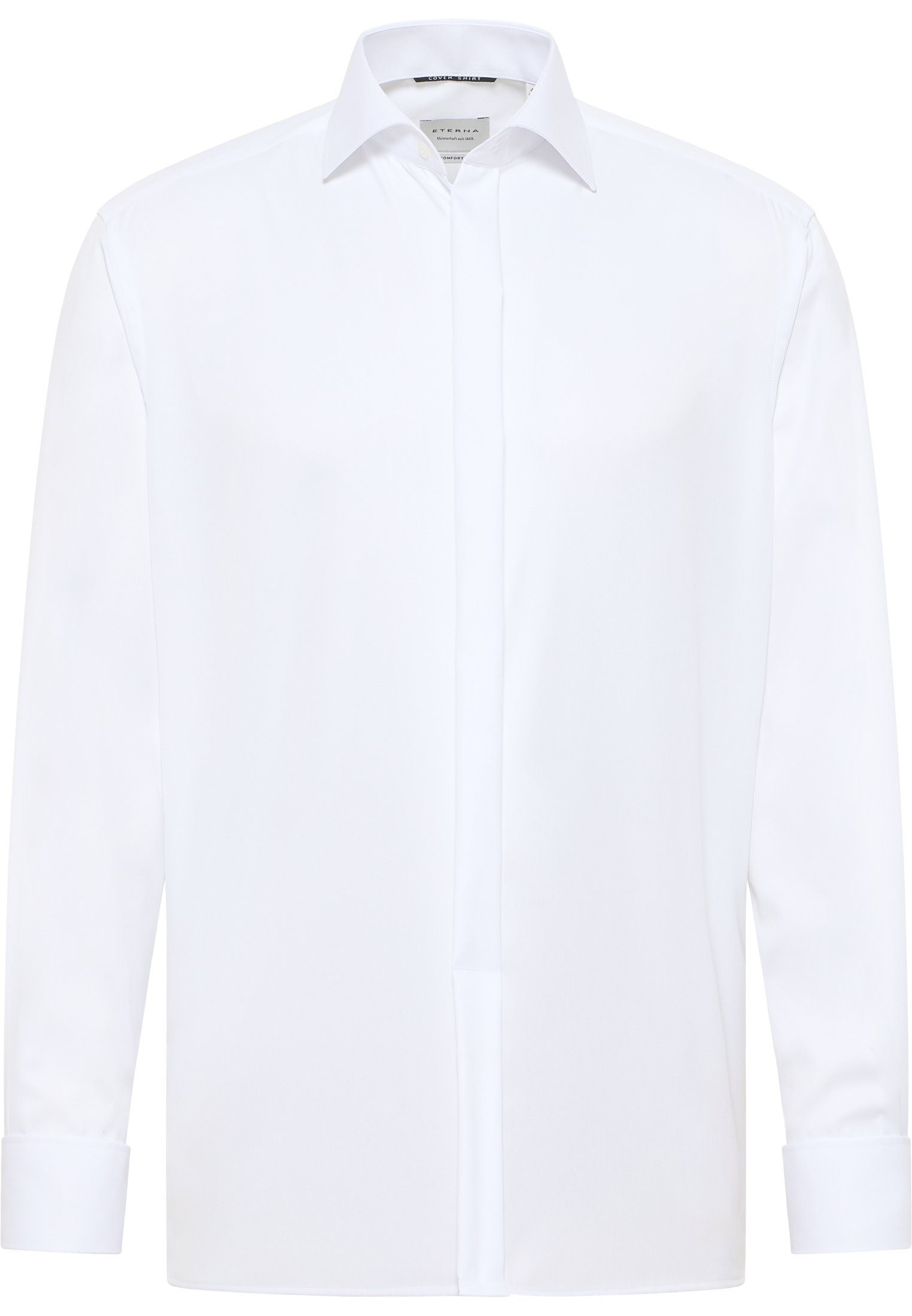 Eterna Overhemd met lange mouwen Comfort fit NON IRON (strijkvrij)