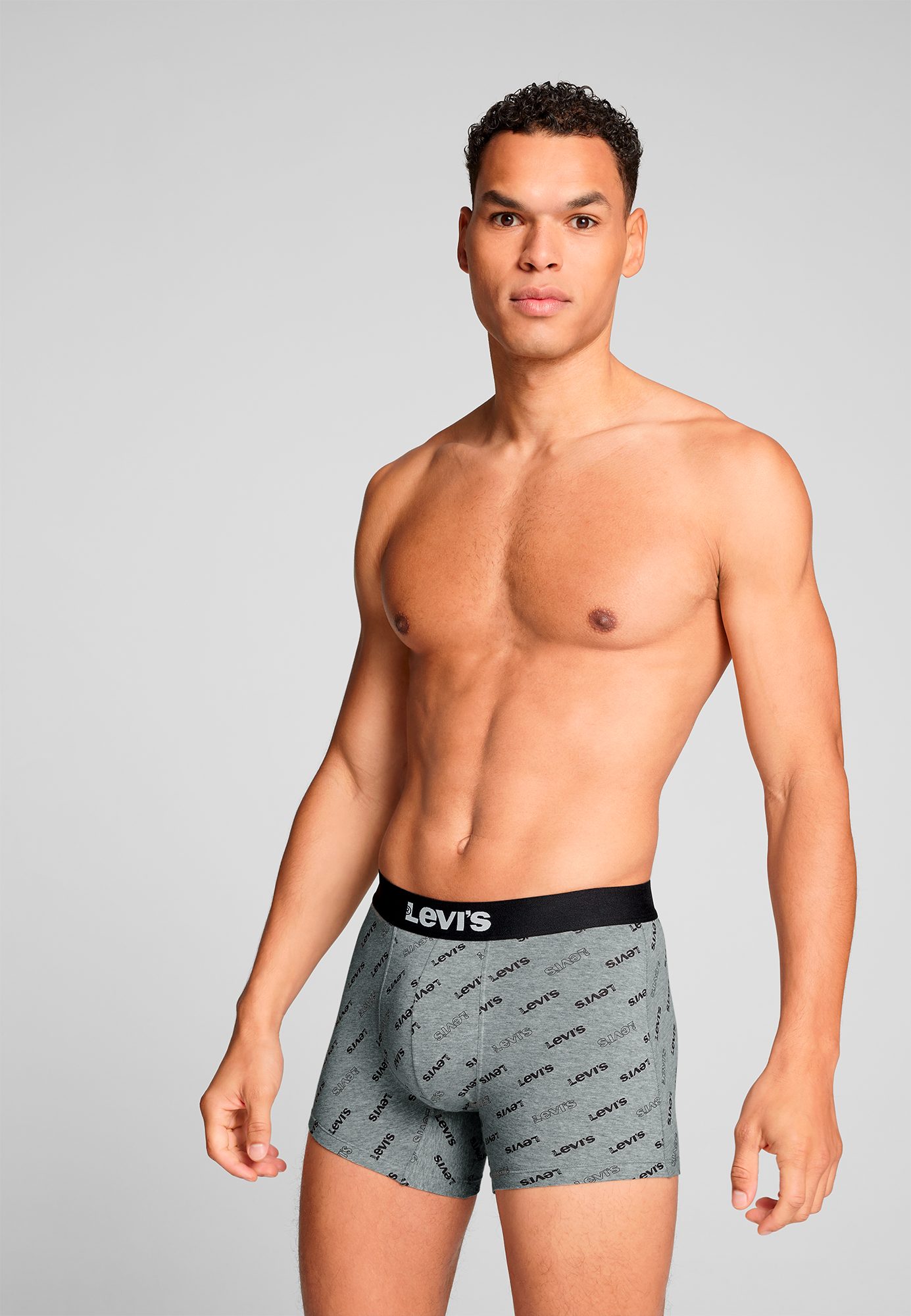 Levi's® Boxershort LEVIS MEN LOGO AOP BOXER BRIEF ORG CO 2P (Set van 2)