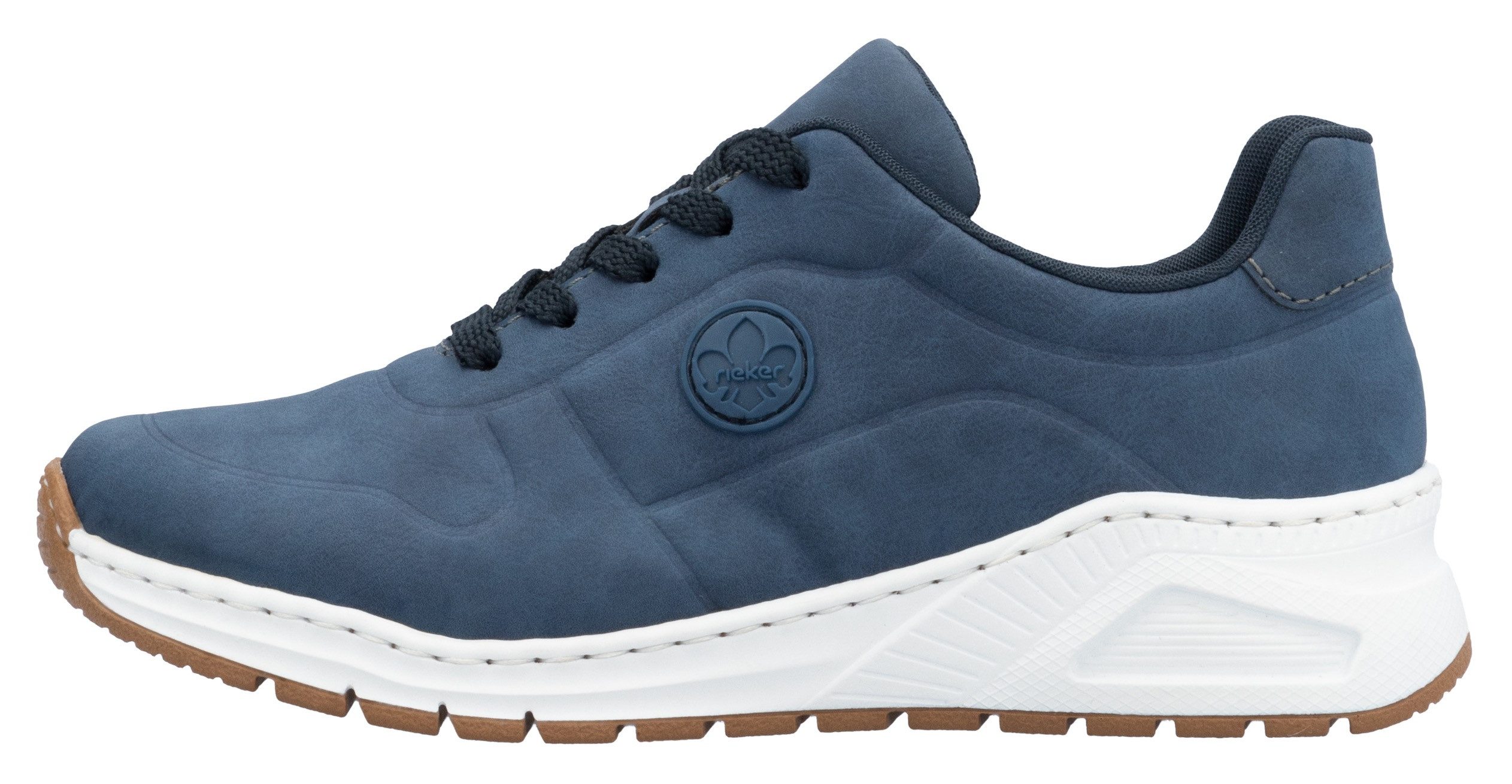 Rieker Sneakers met memosoft-binnenzool, vrijetijdsschoen, lage schoen, veterschoen
