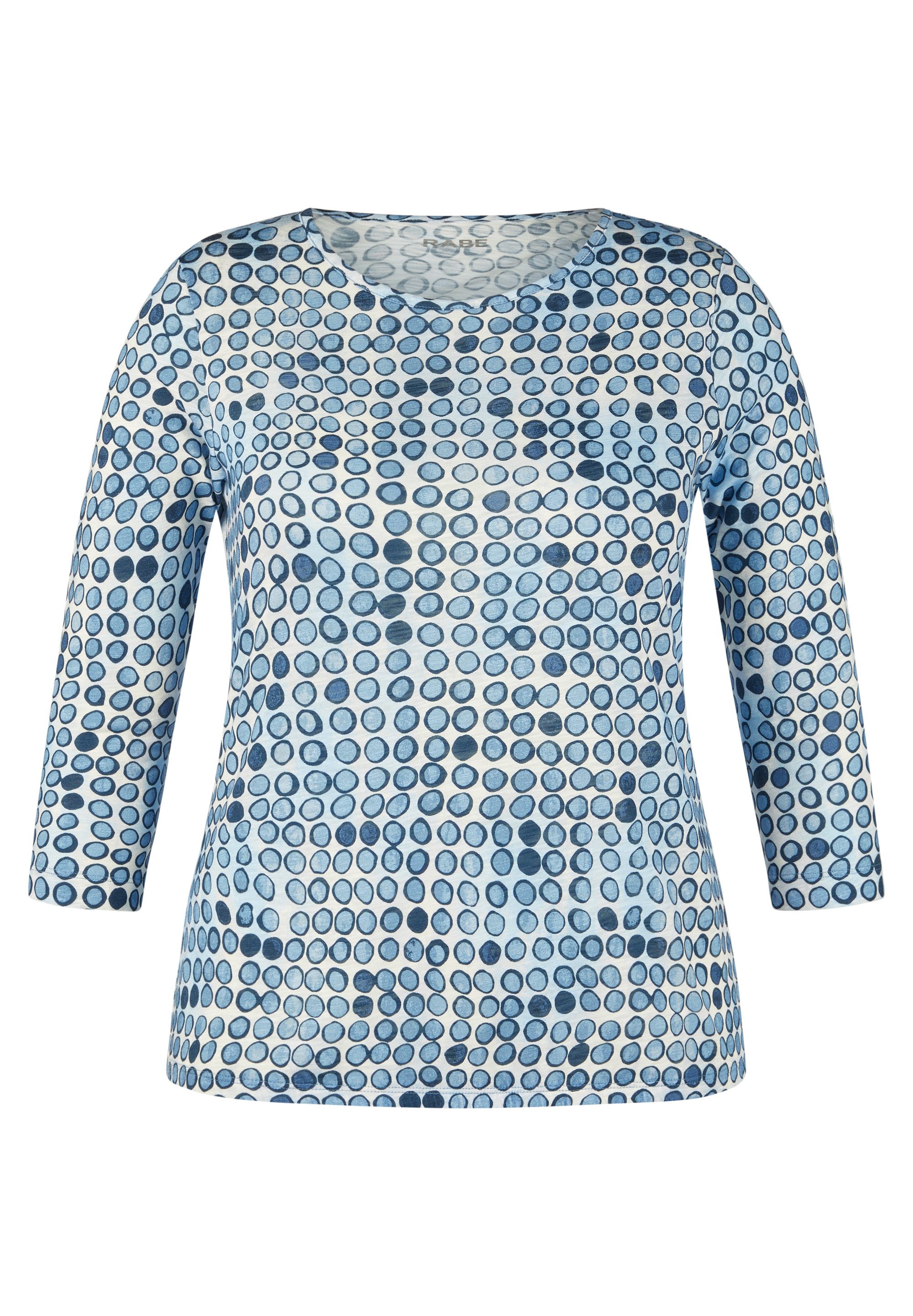 Rabe Shirt met 3/4 mouwen met print all-over
