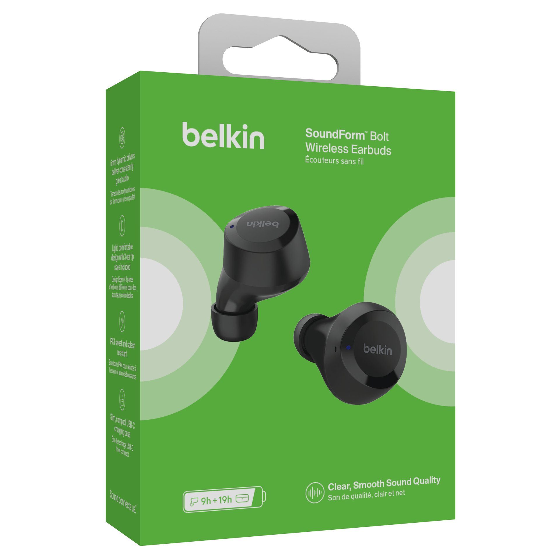 Belkin In-ear koptelefoon SoundForm Bolt draadloze in-ear koptelefoon