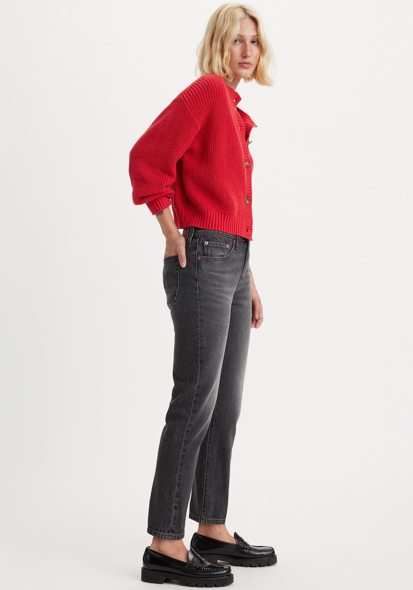 Levi's® 7/8 jeans 501 CROP 501 collectie, 5-pocket-stijl