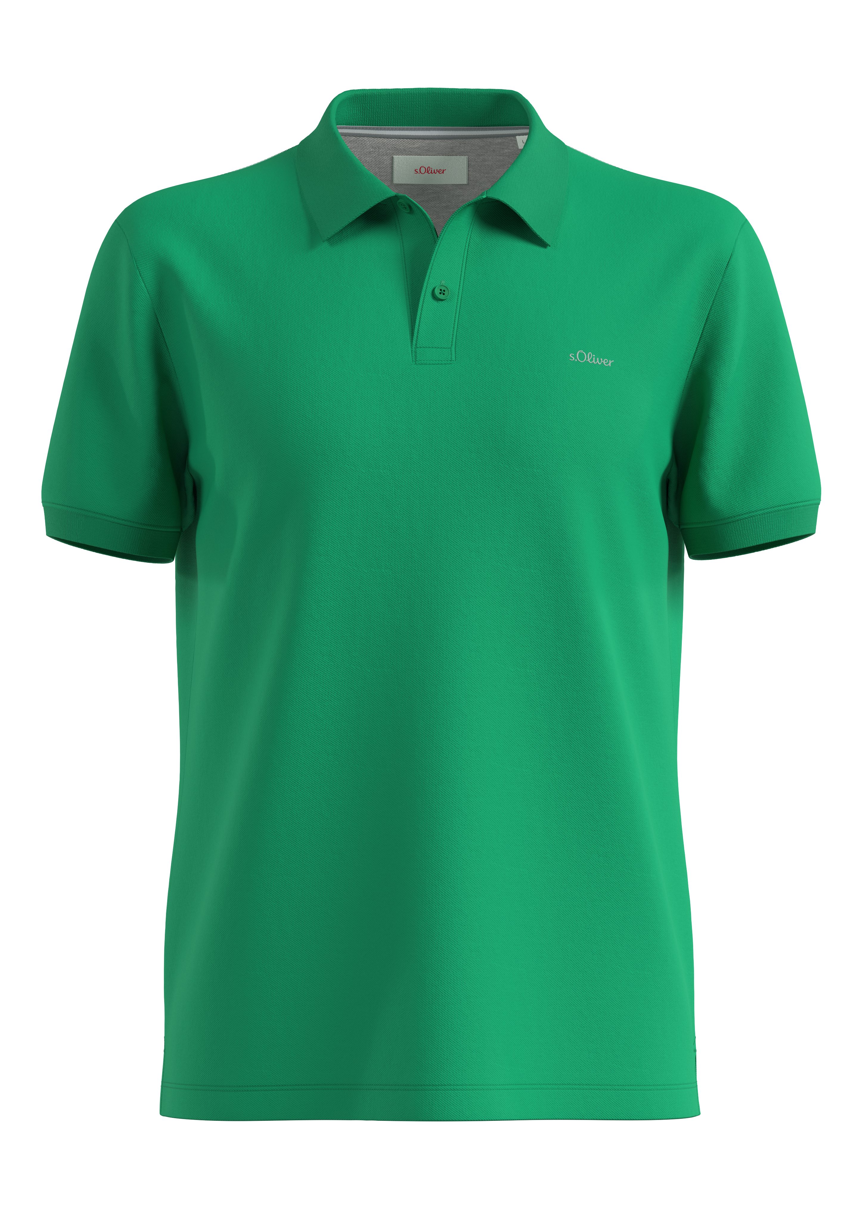 s.Oliver Poloshirt met geborduurd logo