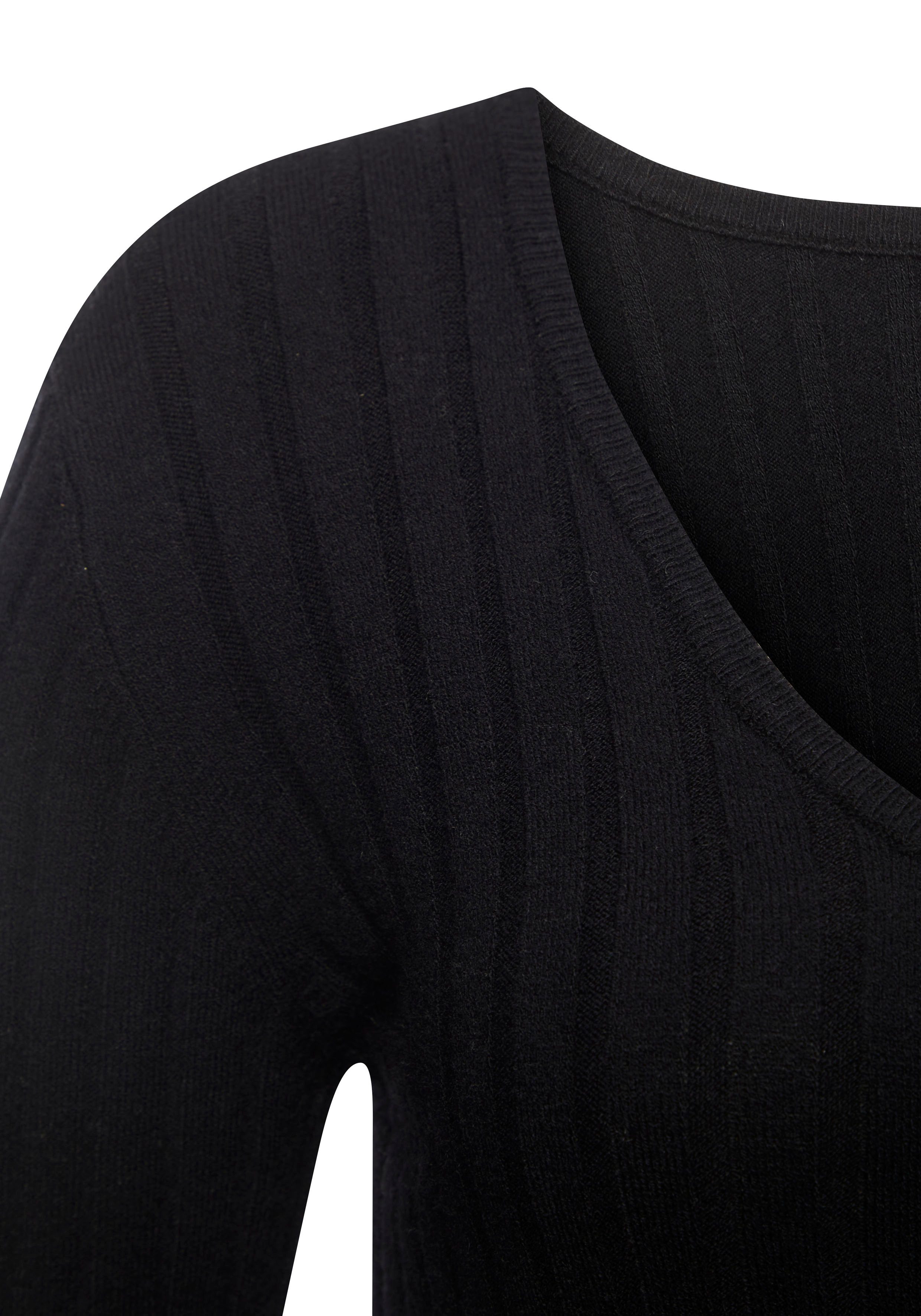 French Connection Gebreide jurk met licht uitlopende mouwen, loungewear