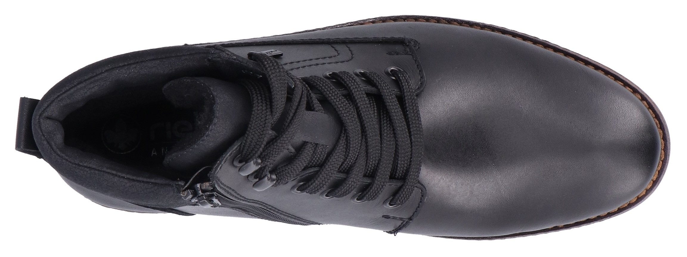 Rieker Winterlaarsjes veterschoenen, enkellaars, laarzen met riekertex-membraan, smalle vorm