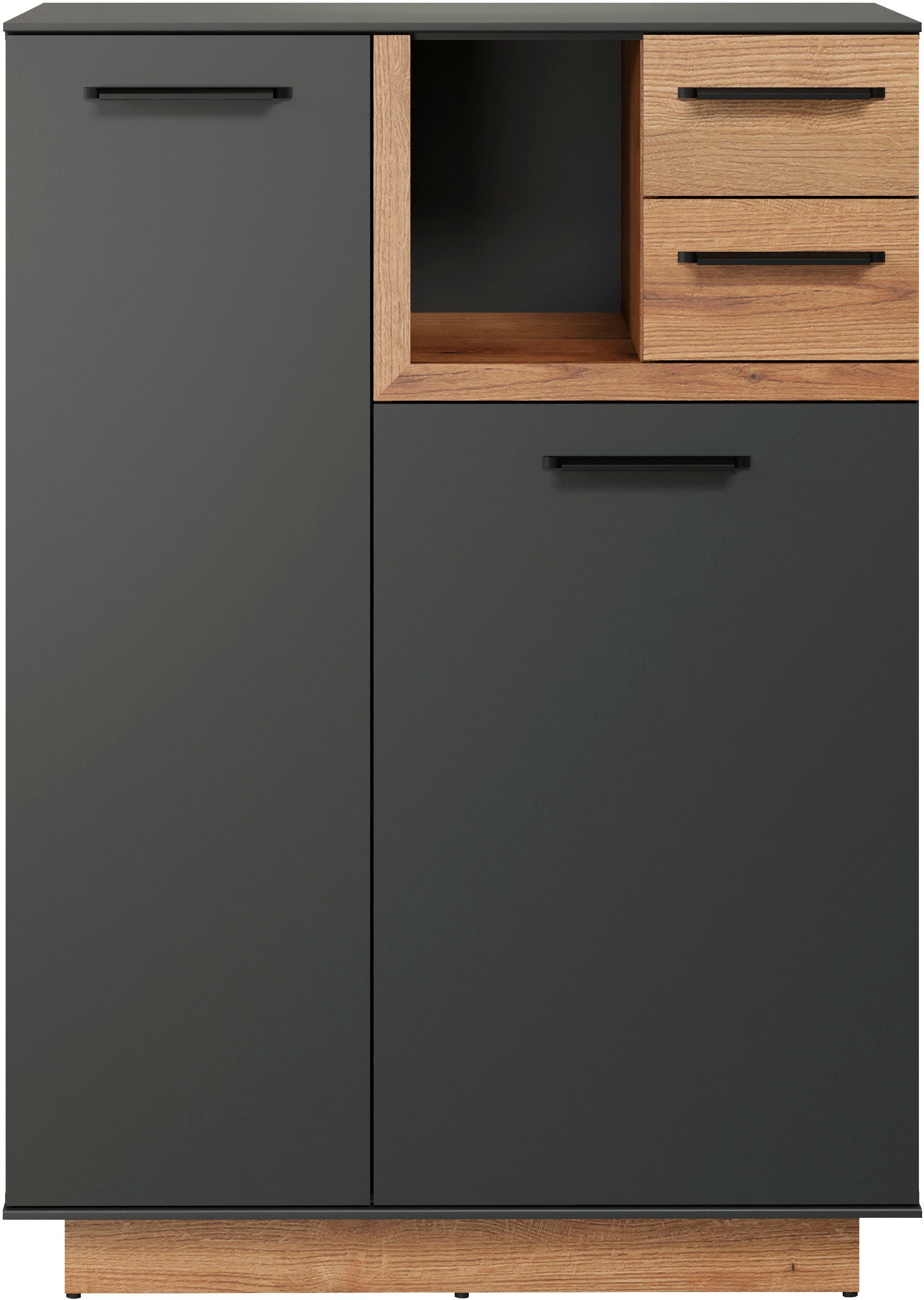 INOSIGN Kast Premont Afm. BxHxD ca.: 80x113x40 cm, soft-closetechniek, kapstokken/schoenenkast (1 stuk)