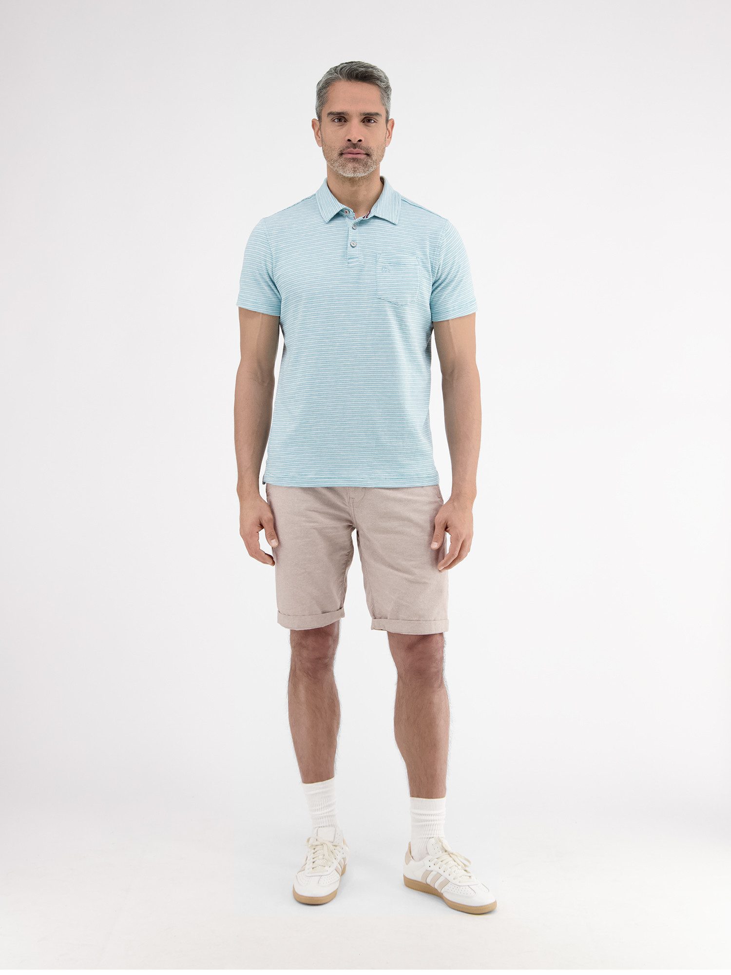 Lerros Poloshirt LERROS Poloshirt, sportief gestreept