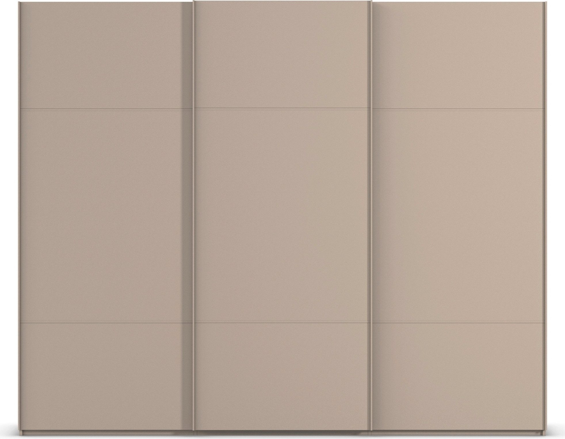 rauch Schuifdeurkast Kledingkast kast garderobe slaapkamerkast SCALE-TRIO edel drievoudig front, 2 sierlijsten in grepen kleur made in germany