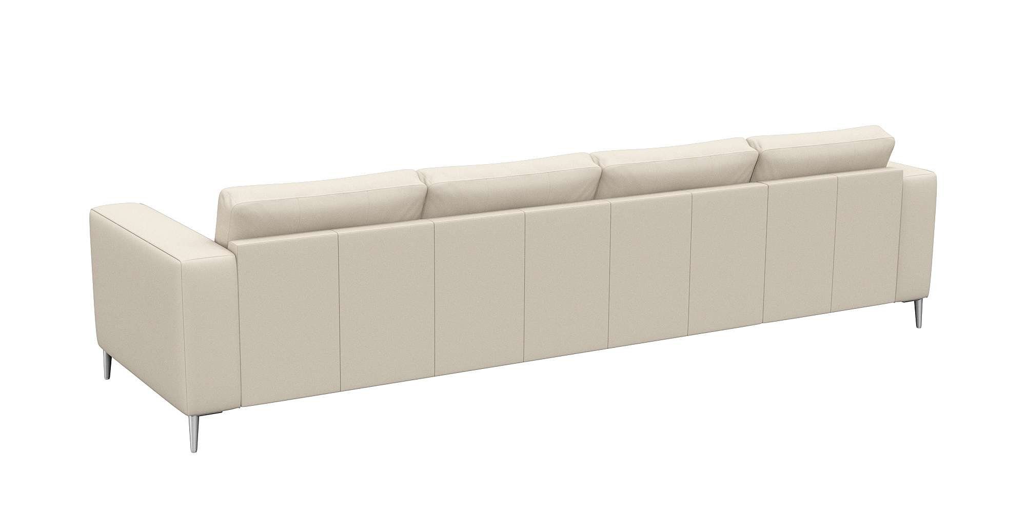 FLEXLUX Hoekbank Fiore, super zitcomfort door koudschuim in de zitting, L-vorm
