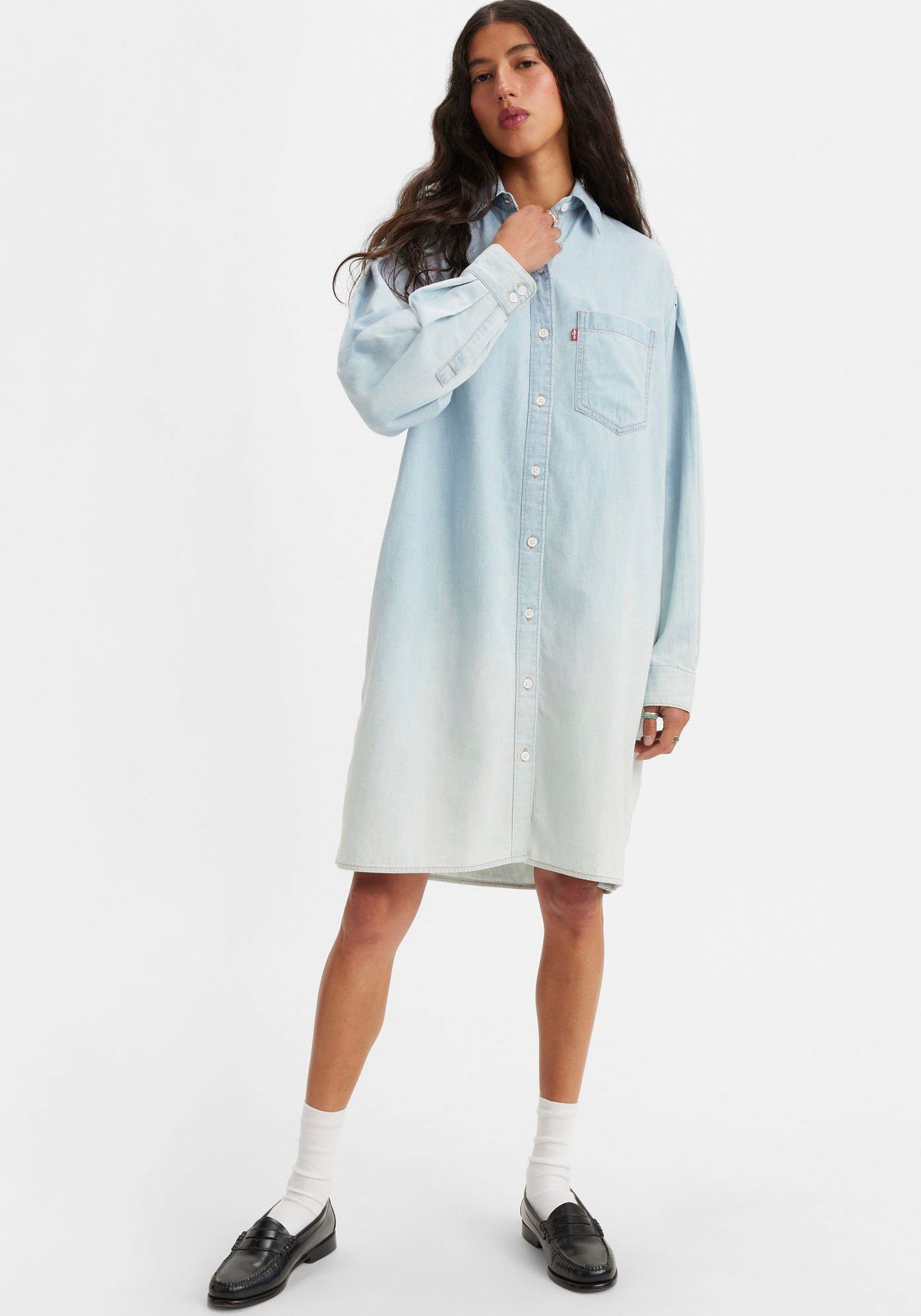 Levi's® Jeans jurk RHEA SHIRT DRESS MED