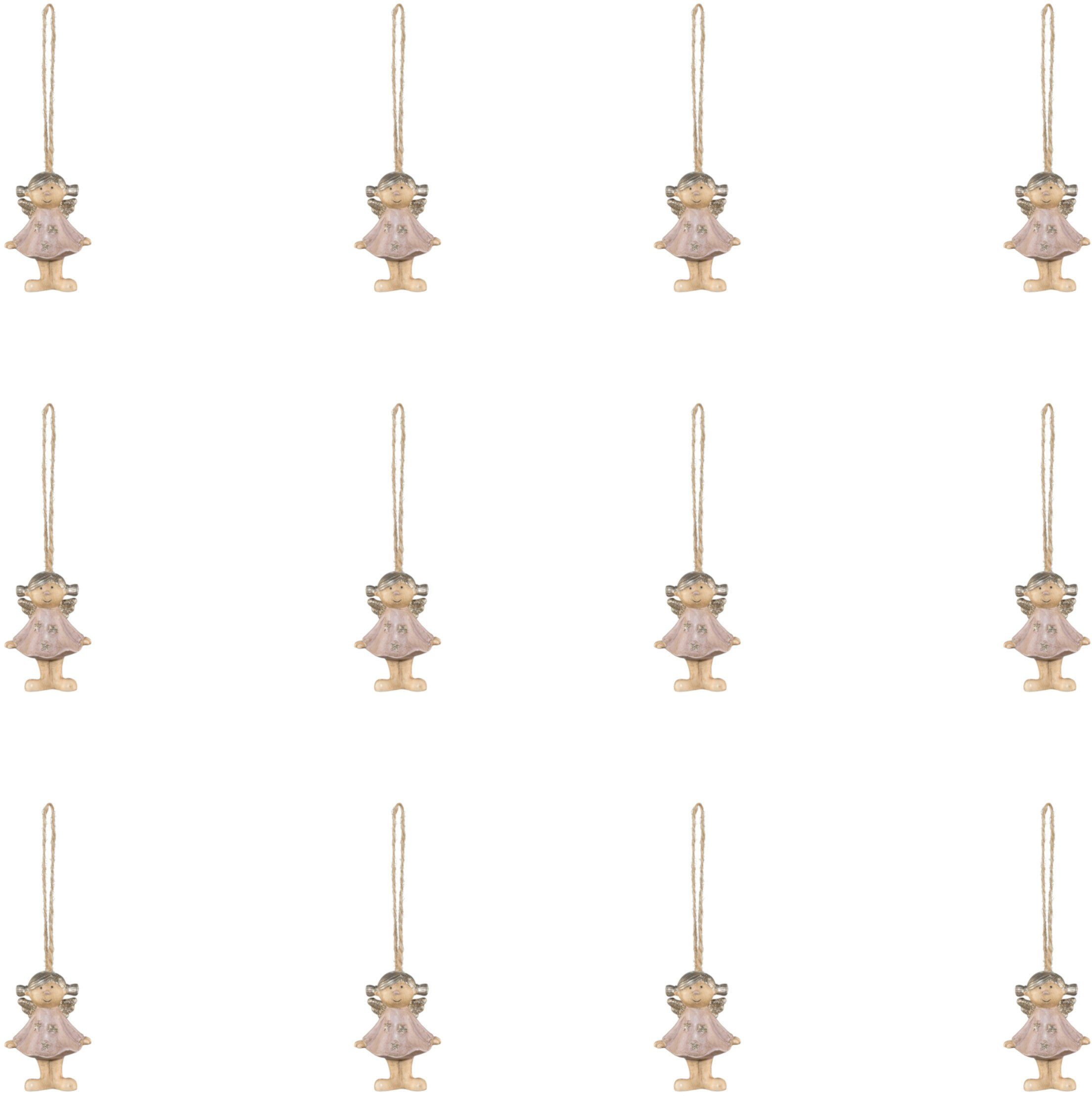 Creativ deco Boomversiering Kerstversiering, kerstboomdecoratie (12 stuks)
