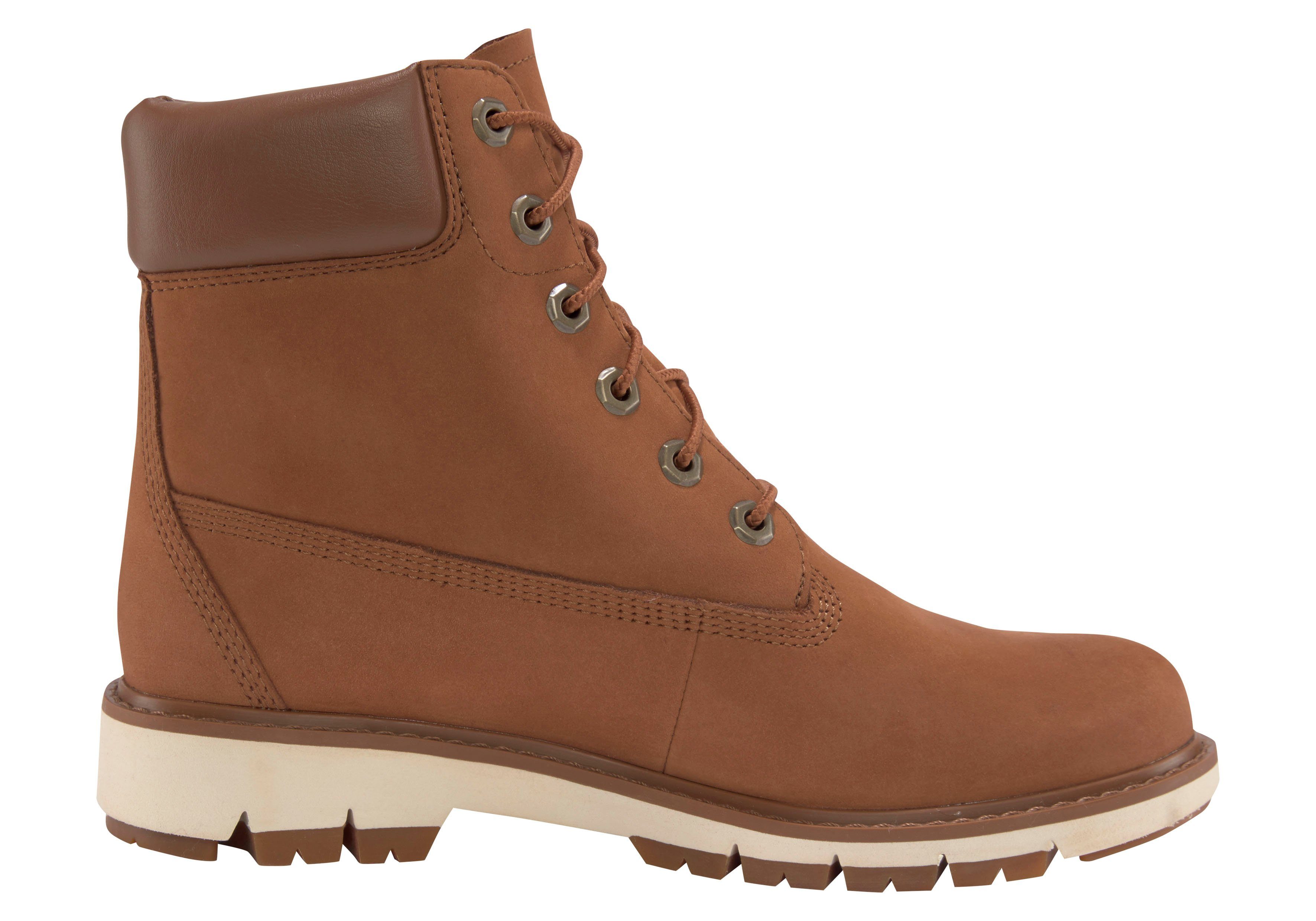 lucia waterproof faux fur lined leather boot timberland