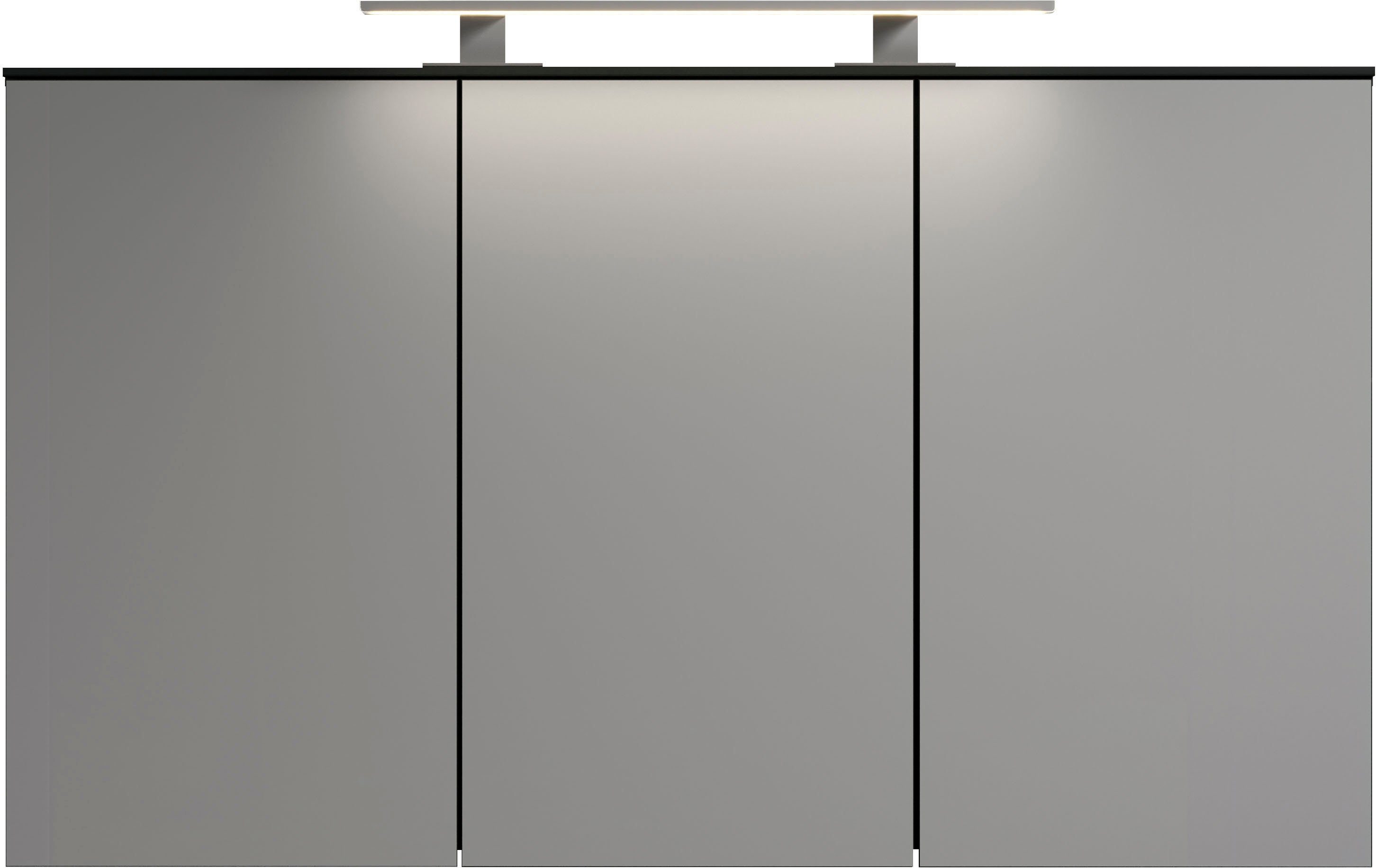 INOSIGN Spiegelkast Premont Brede badspiegel met 3 spiegeldeuren en 9 vakken - soft-close (1 stuk)