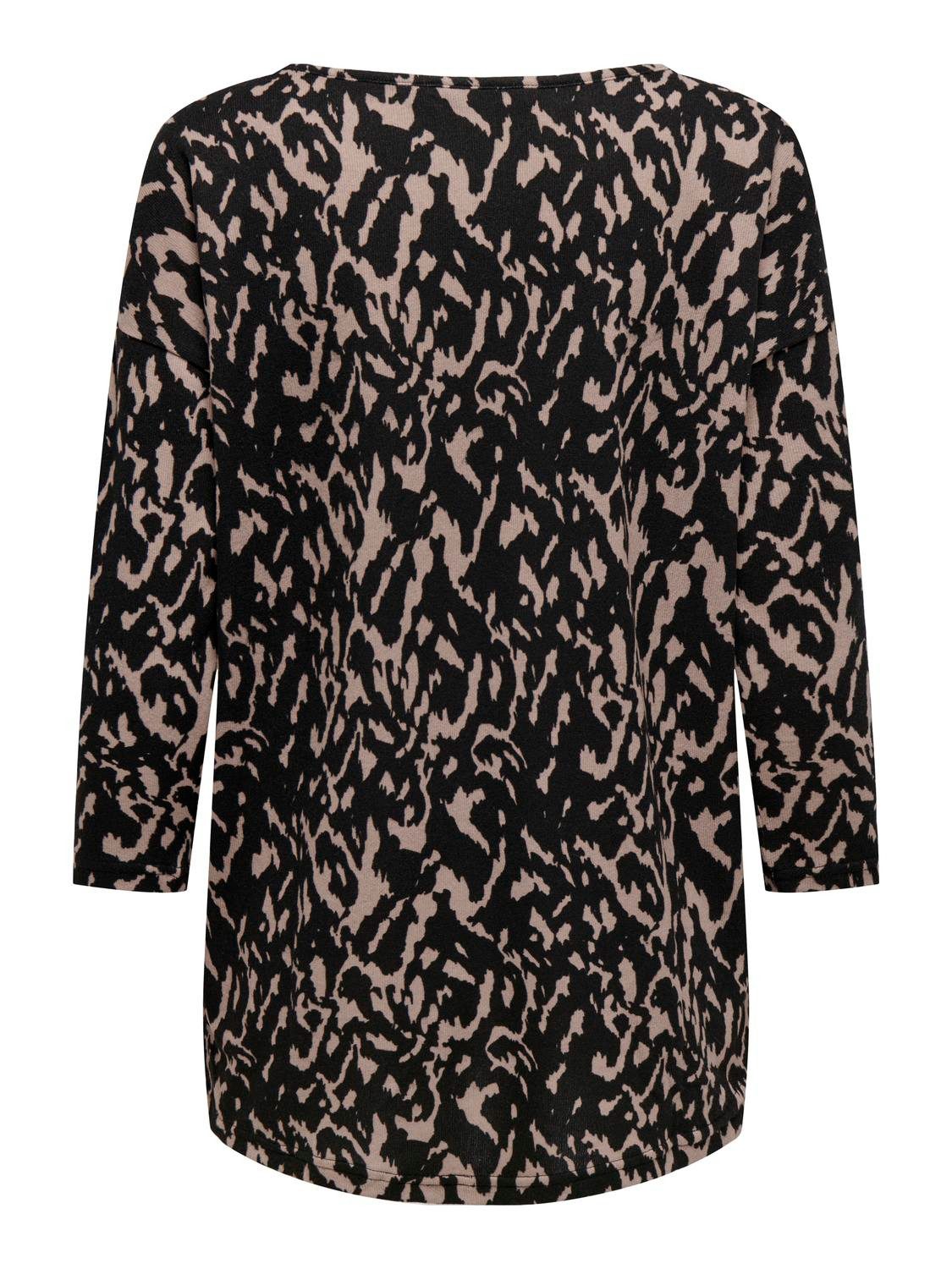 Only Shirt met 3/4 mouwen ONLELCOS 4/5 AOP TOP JRS
