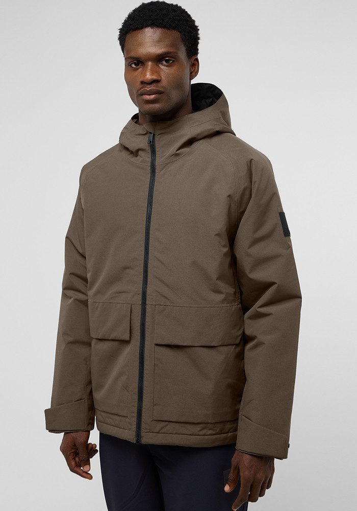 Jack Wolfskin Tempeltor Jacket Men Regenjack Heren 2XL cold coffee cold coffee