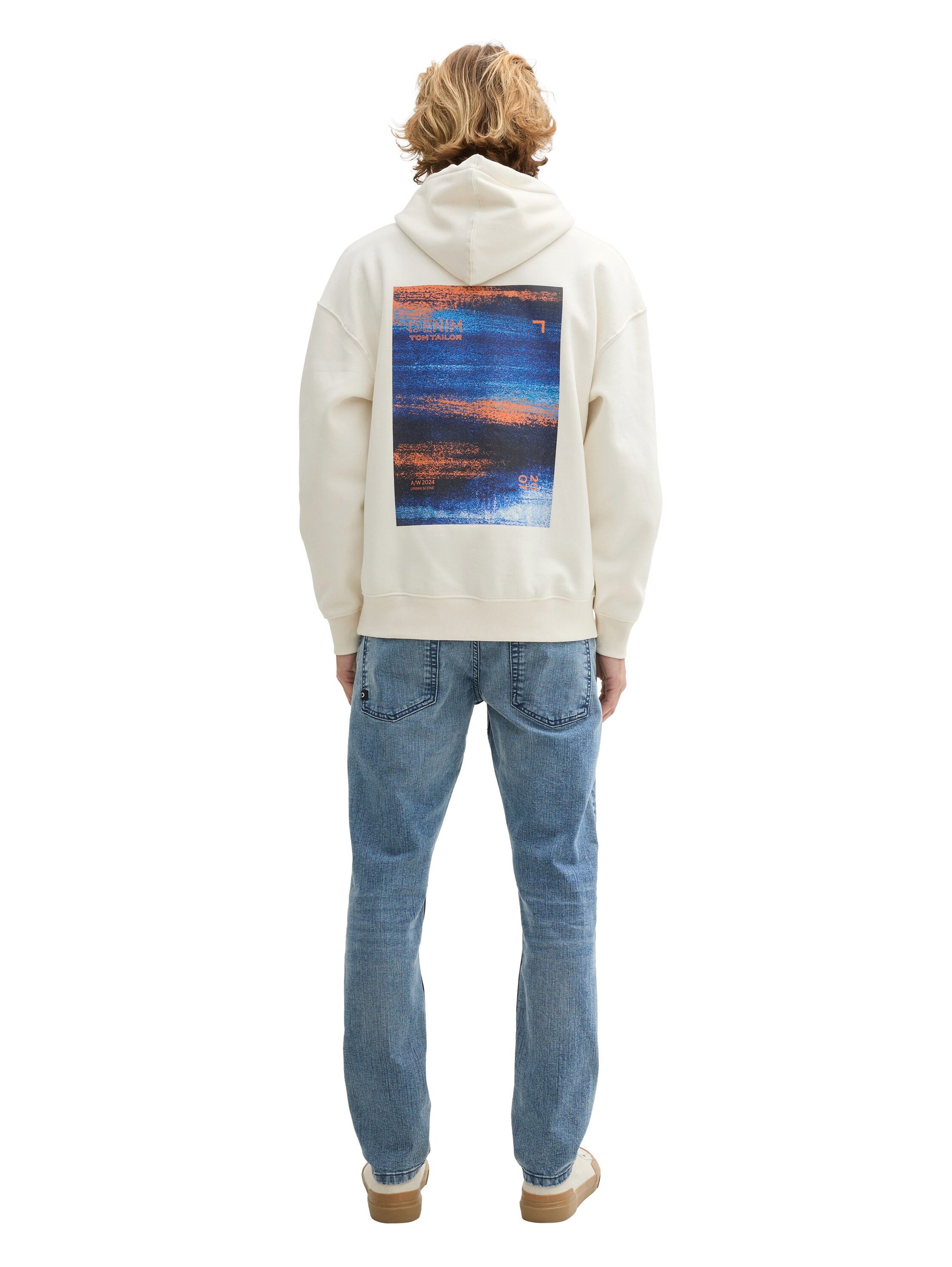 Tom Tailor Denim Slim fit jeans PIERS in five-pocketsstijl