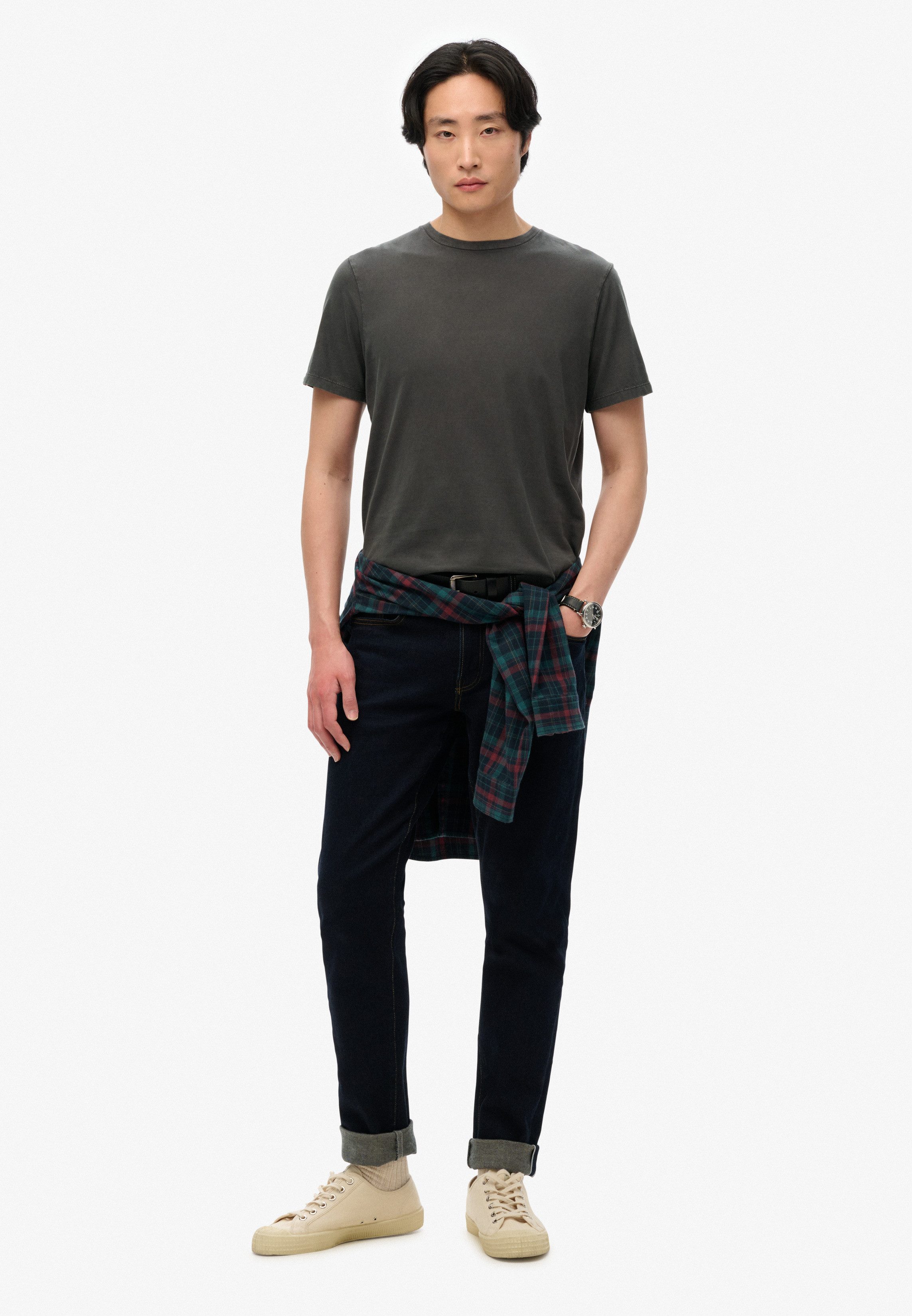 Superdry Shirt met ronde hals CLASSIC ESSENTIAL TEE