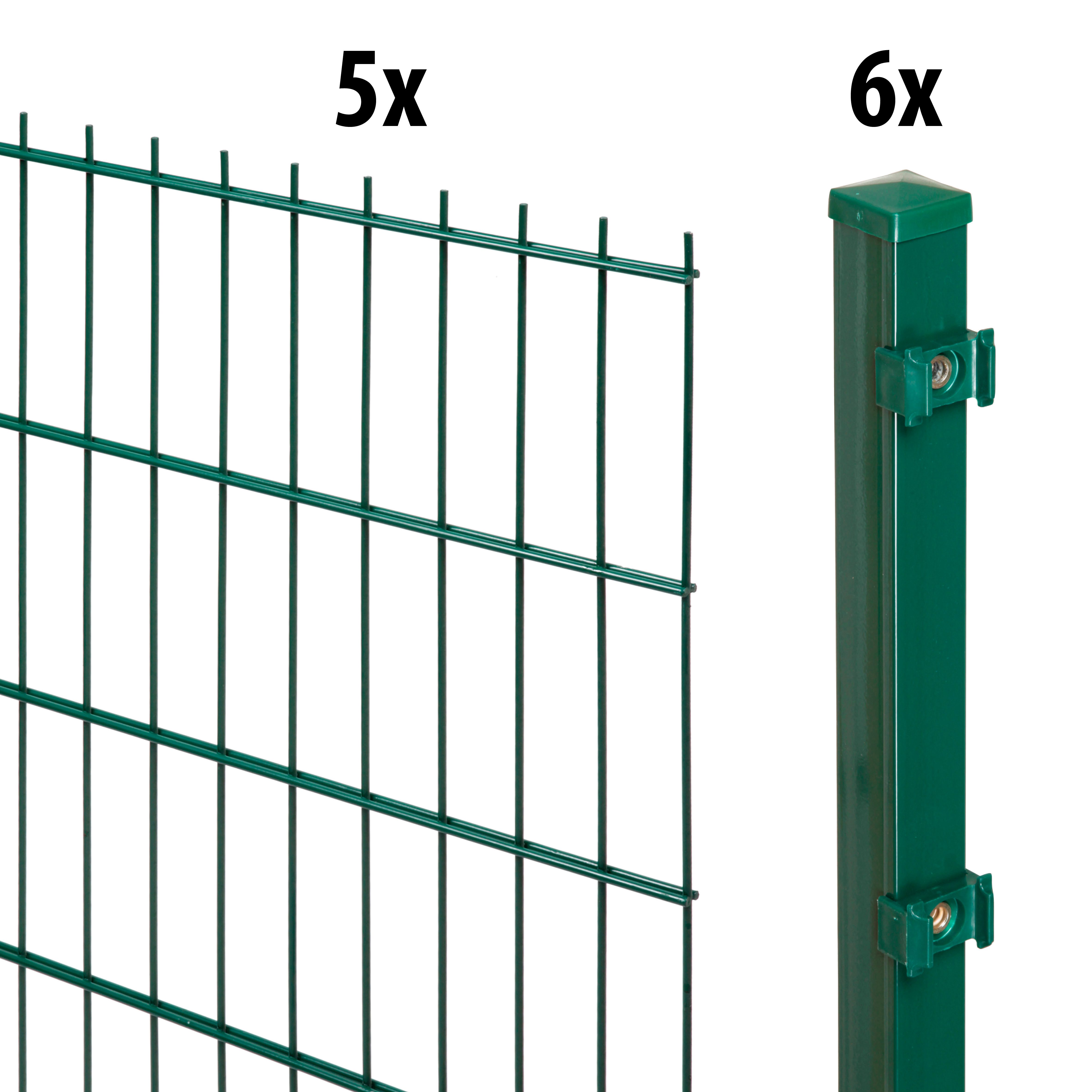 GARDEN 'N' MORE Dubbelstaafmat hekwerk Standaard hekken groen