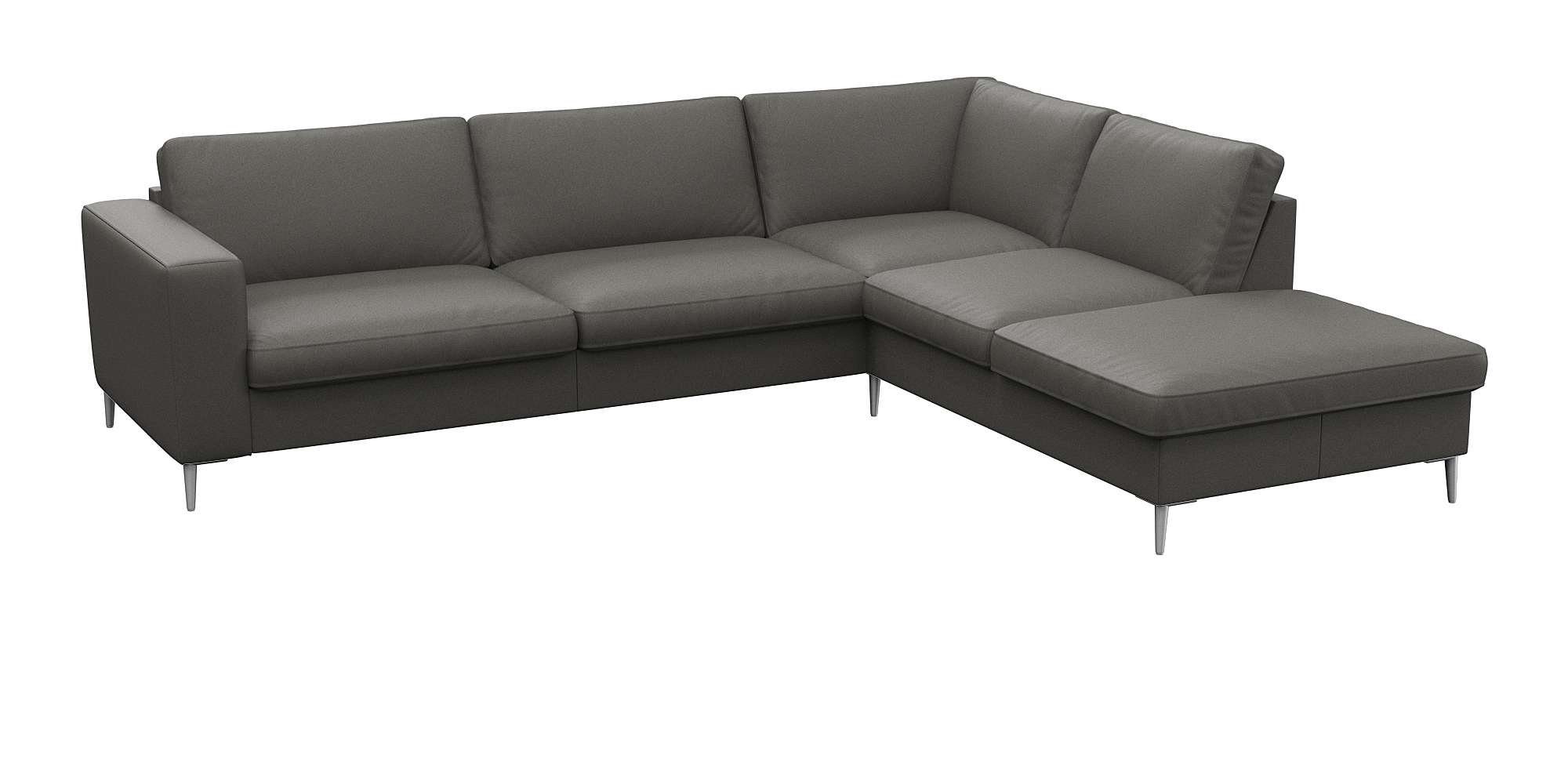 FLEXLUX Hoekbank Fiore, super zitcomfort door koudschuim in de zitting, L-vorm