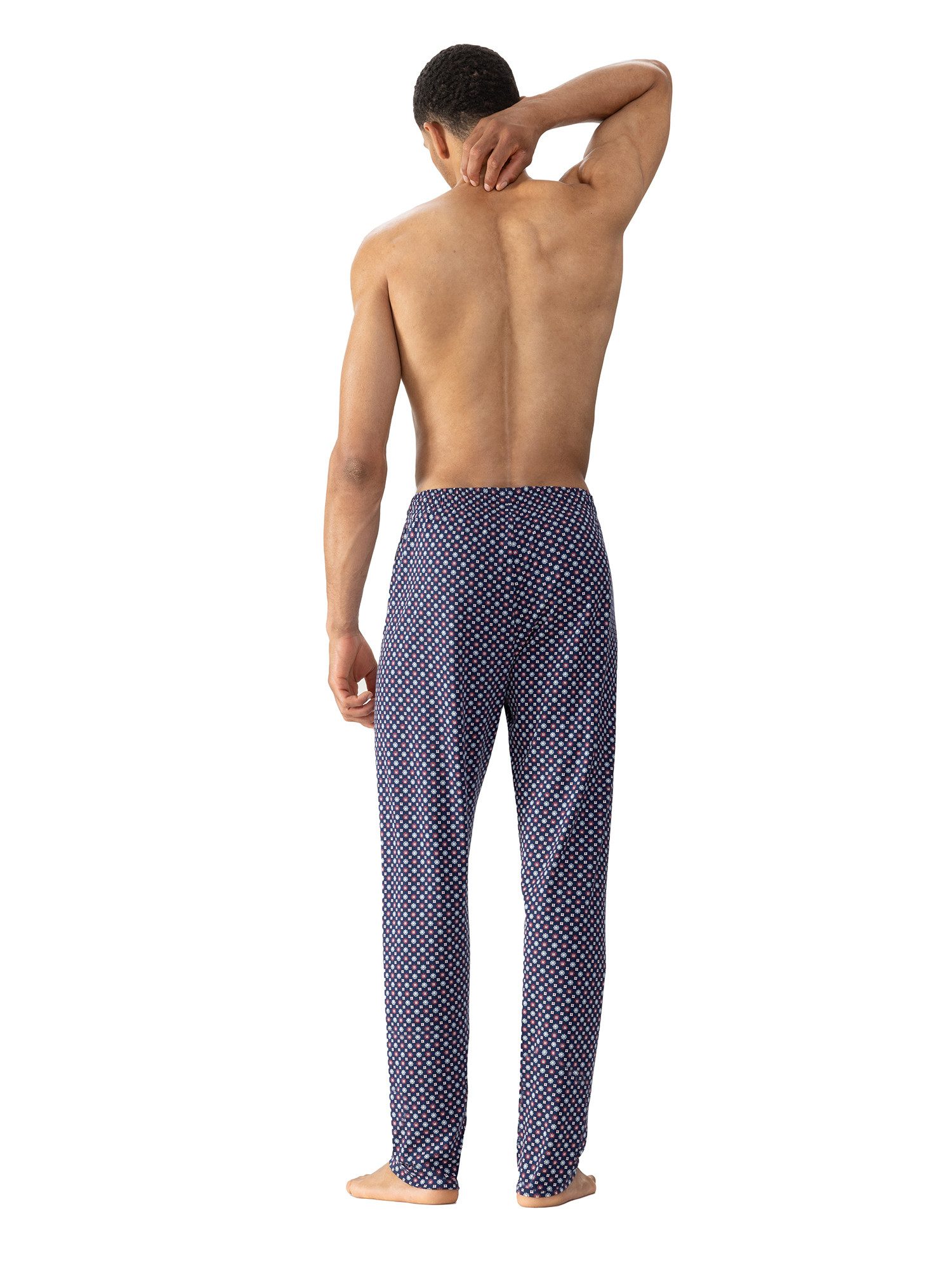 Mey Pyjamabroek Tie Minimal Comfortband met trekkoord
