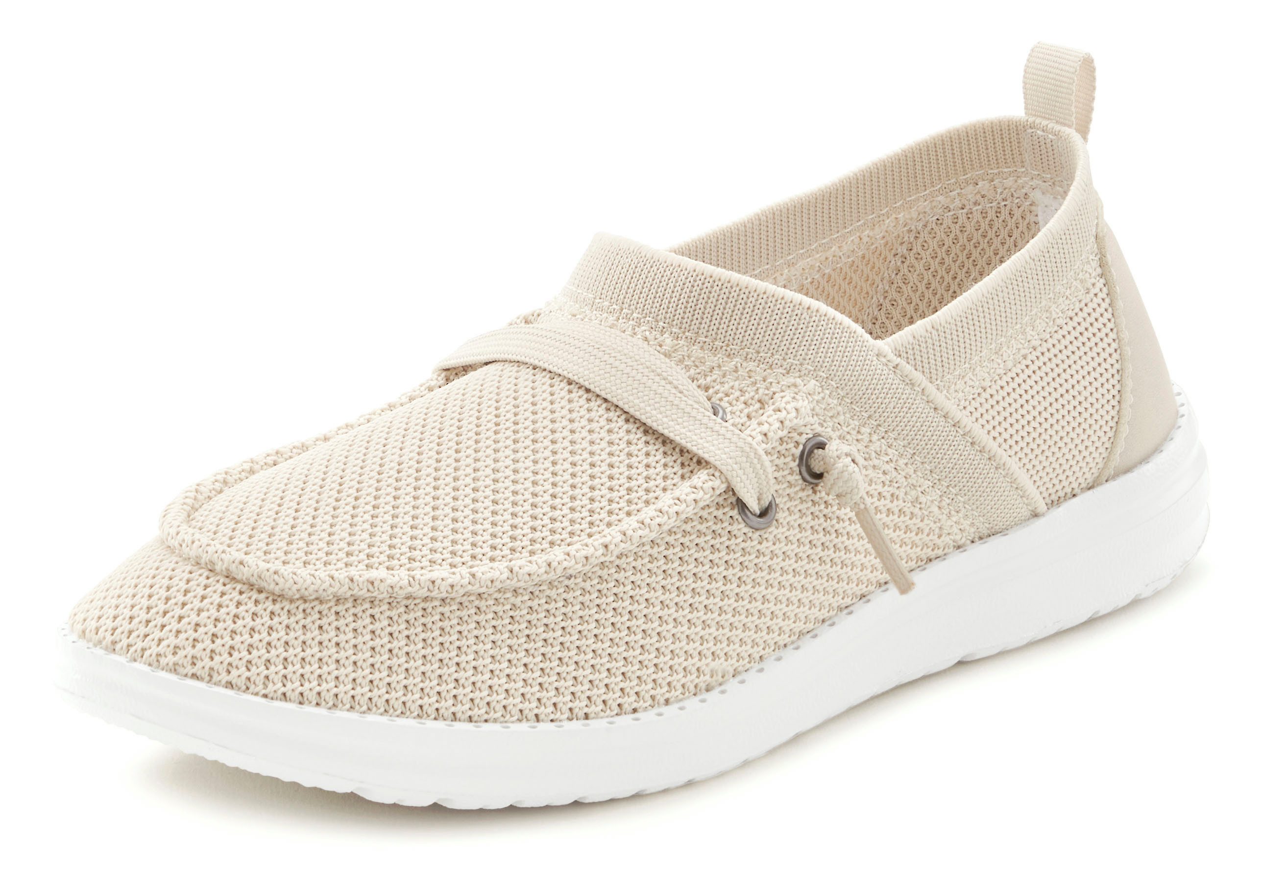 Vivance Sneakers in mesh-look, casual schoen, lage schoen vegan