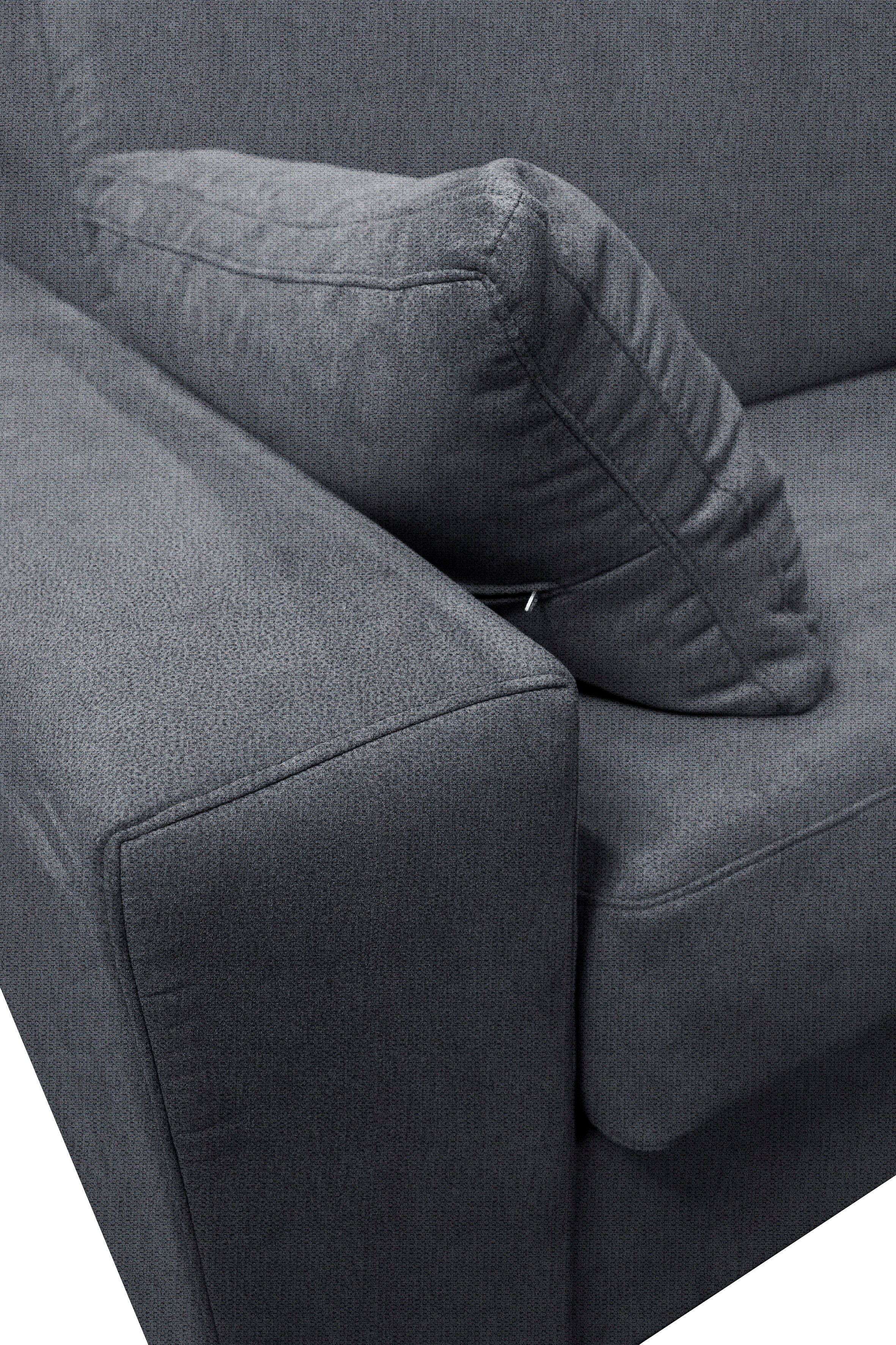 Home affaire Fauteuil Roma matras hoogte 140 cm Bedfunctie, met vering, Afmeting liggend ca. 83x198 cm