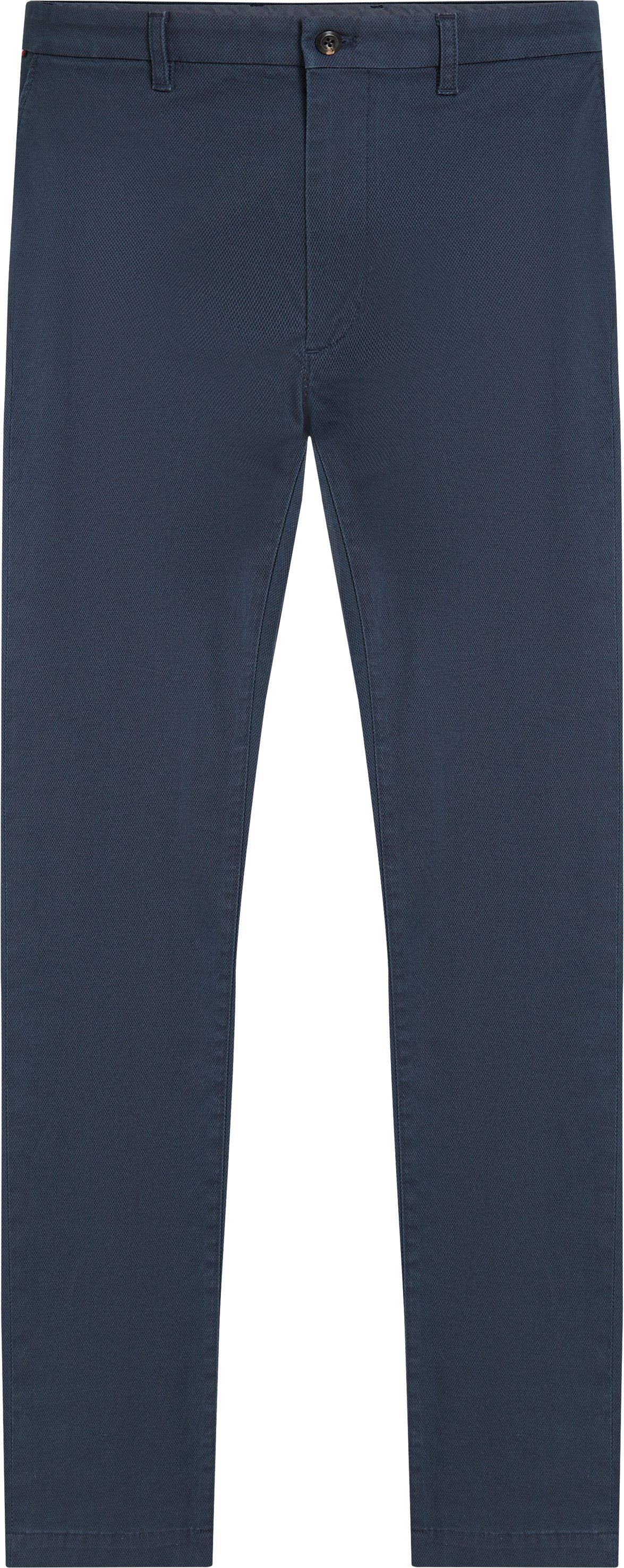 Tommy Hilfiger Chino DENTON PRINTED STRUCTURE CHINO heren chino's maat 33 blauw