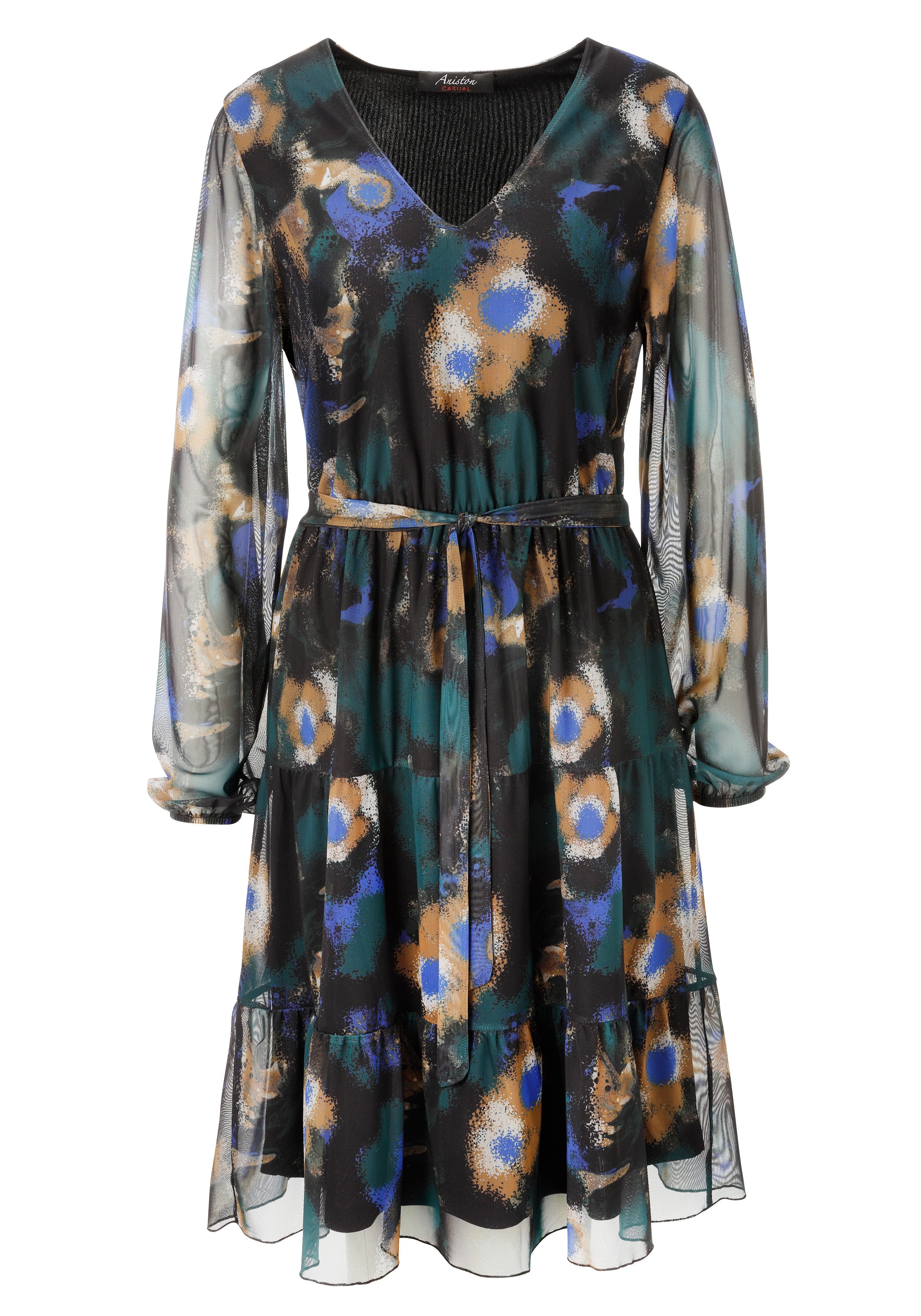 Aniston CASUAL Tuniekjurk (Met een afneembare bindstrik)