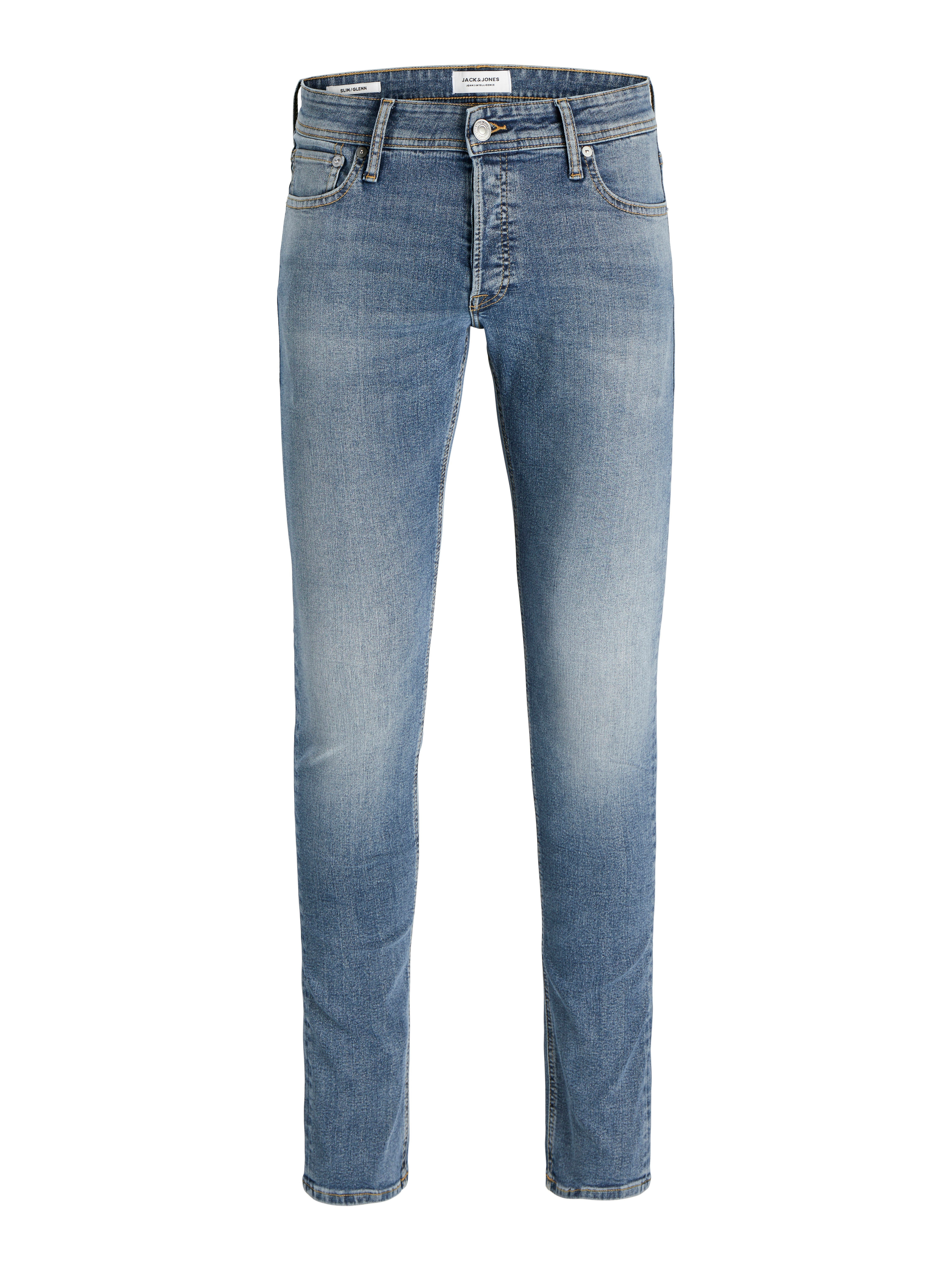Jack & Jones Tapered jeans JJIMIKE JJORIGINAL SQ 223 Stonewashed voor een used-look met vervaagde effecten heren tapered jeans maat 29 blauw