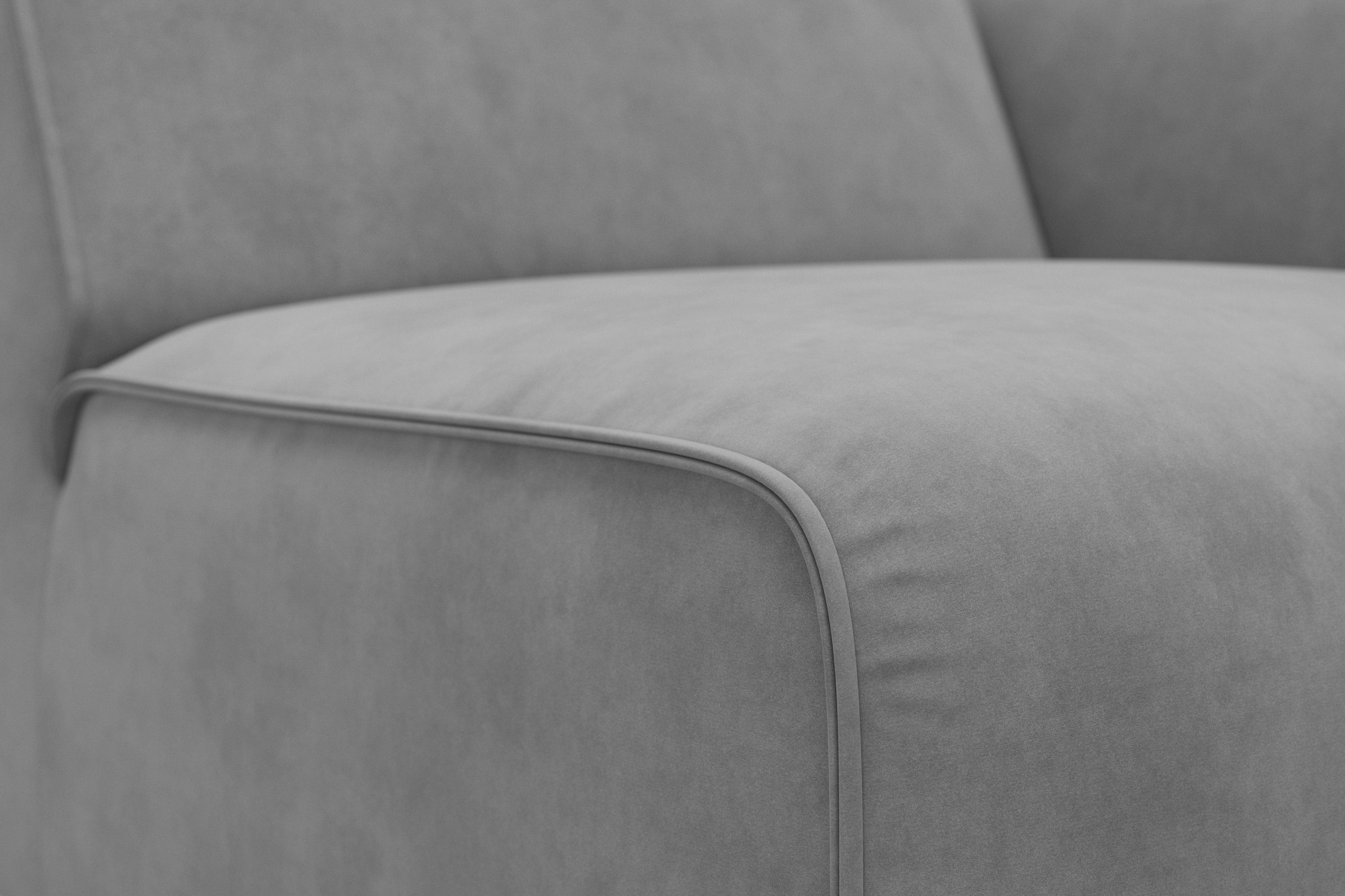 RAUM.ID Fauteuil Merid sofa-hoekelement, afmetingen B/D/H: 109/97/46 cm als module of apart te gebruiken, voor individuele samenstelling