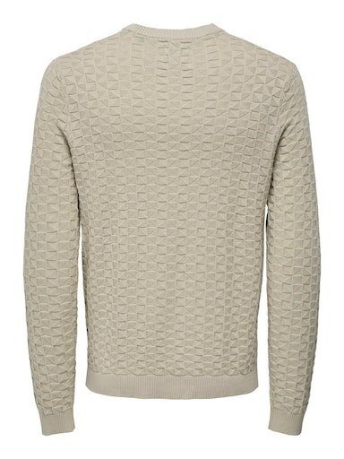 ONLY & SONS Trui met ronde hals ONSKALLE REG 12 STRUC CREW KNIT NOOS