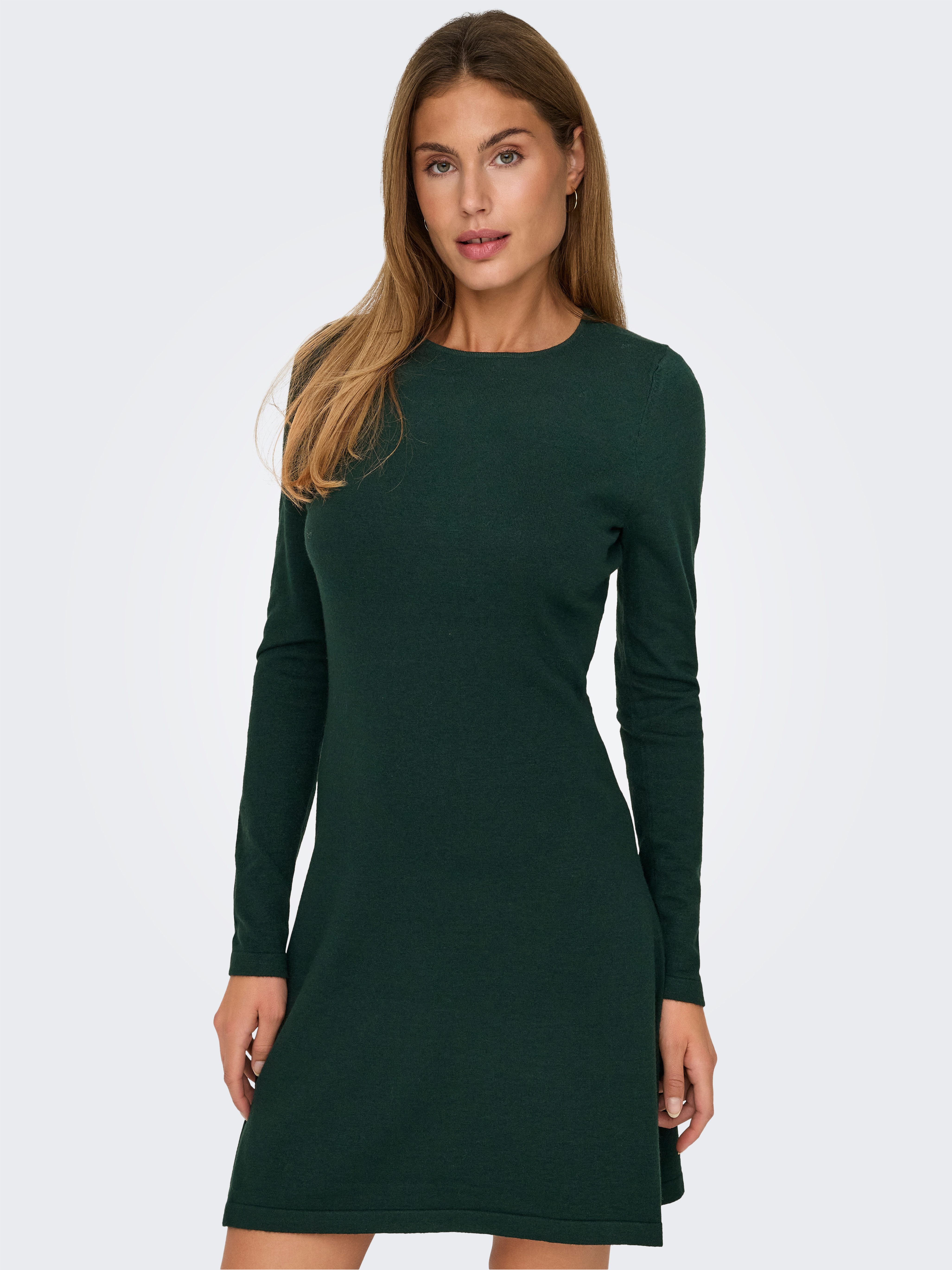 Only Gebreide jurk ONLNEW DALLAS O-NECK DRESS KNT