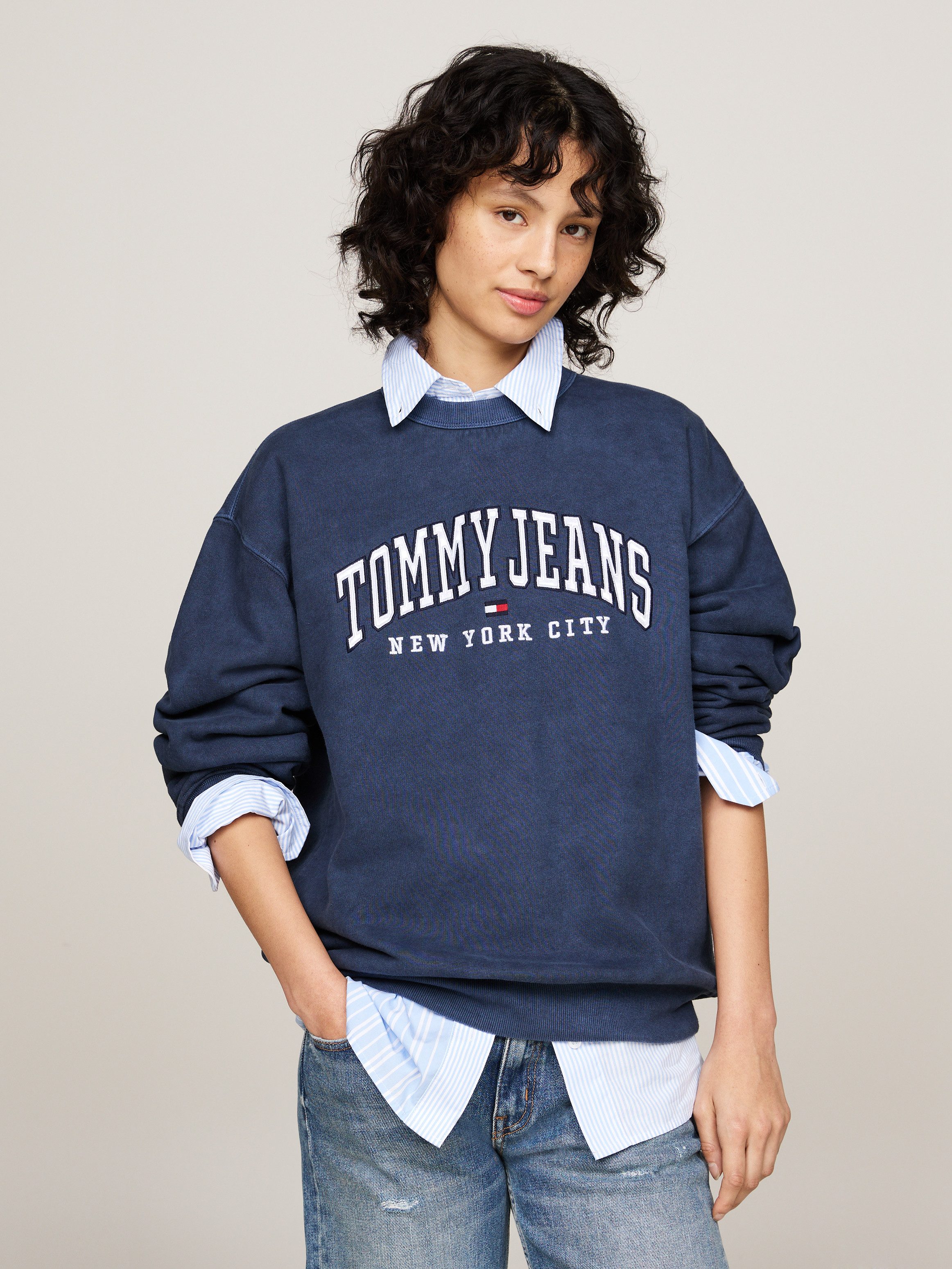 TOMMY JEANS Sweatshirt TJW RLX VARSITY CREW