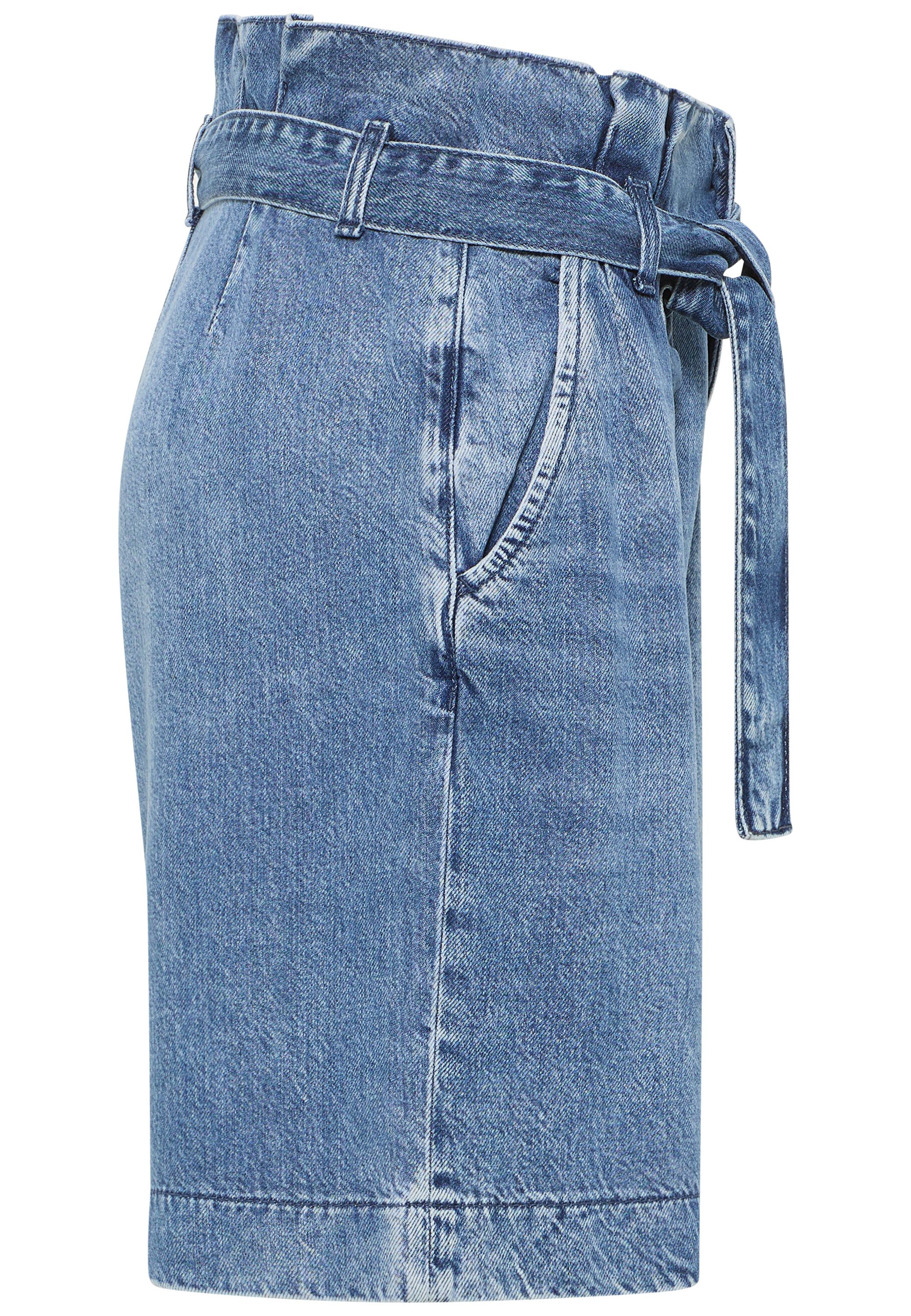 MUSTANG Loose fit jeans Dames Stijl Jericho Shorts