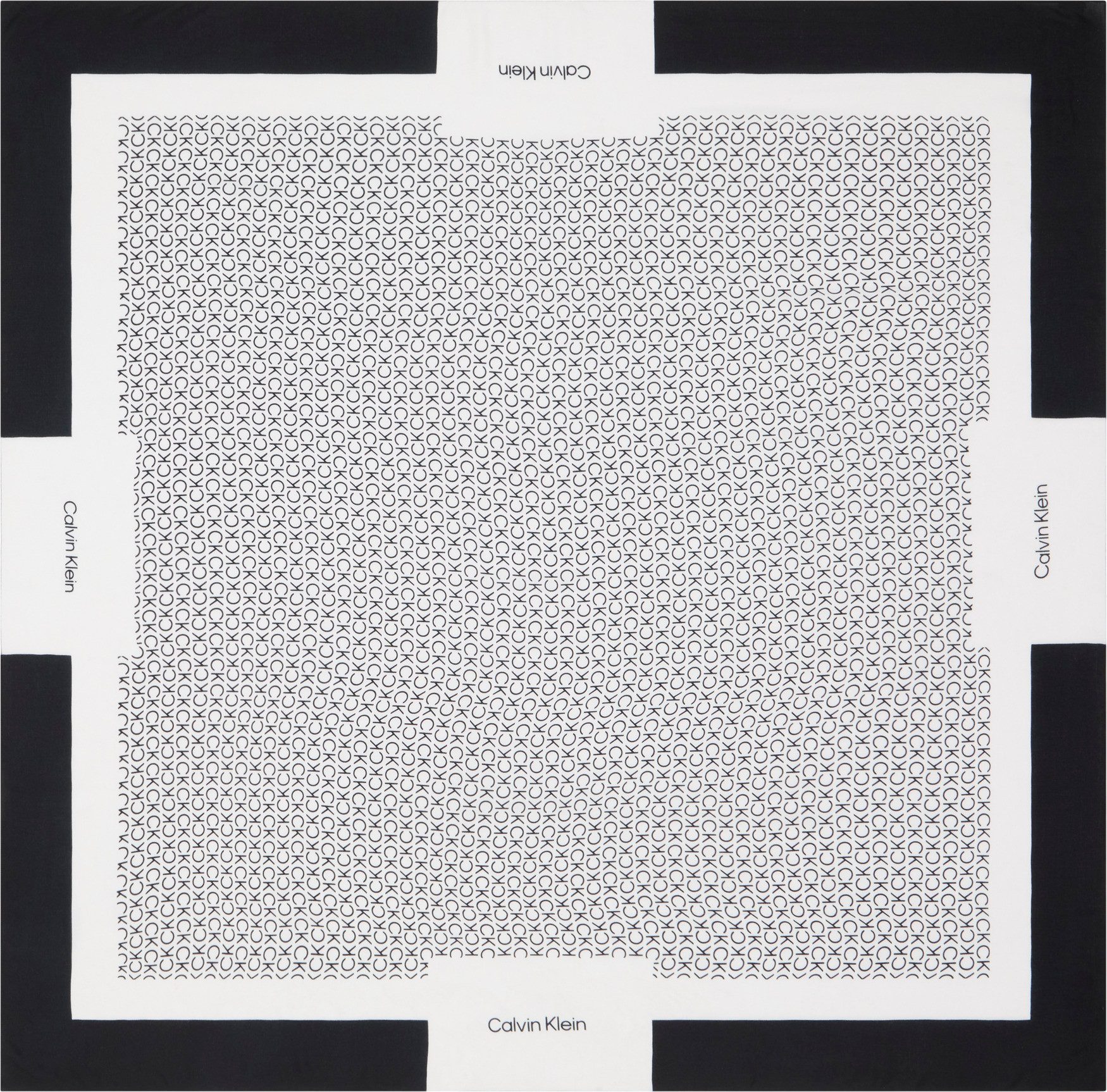 Calvin Klein Sjaal GEO MINIMAL SCARF 130X130