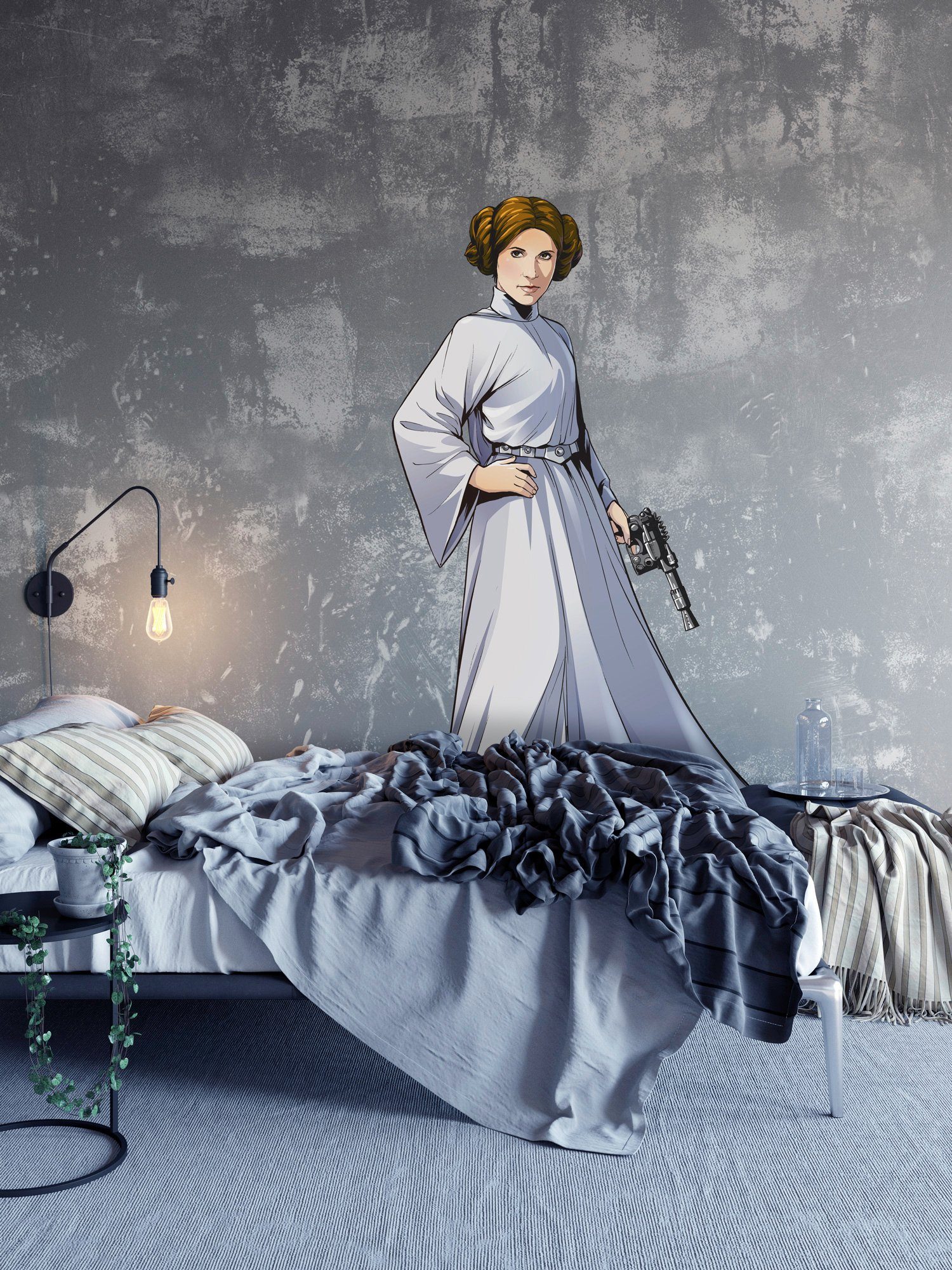 Komar Vliesbehang Star Wars XXL Princess Leia (1 stuk)