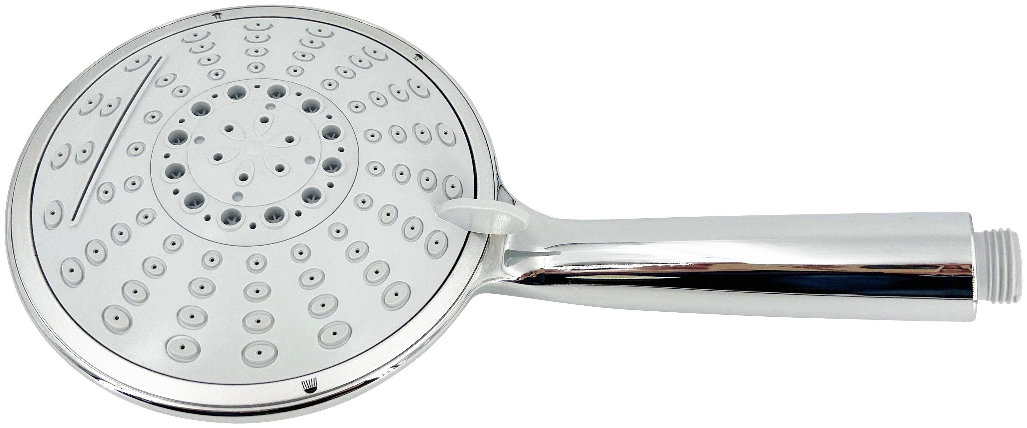 ADOB Handsproeier Wellness Happy N 4 straalfuncties inclusief overstromingsstraalfunctie, ø 15 cm (1-delig)