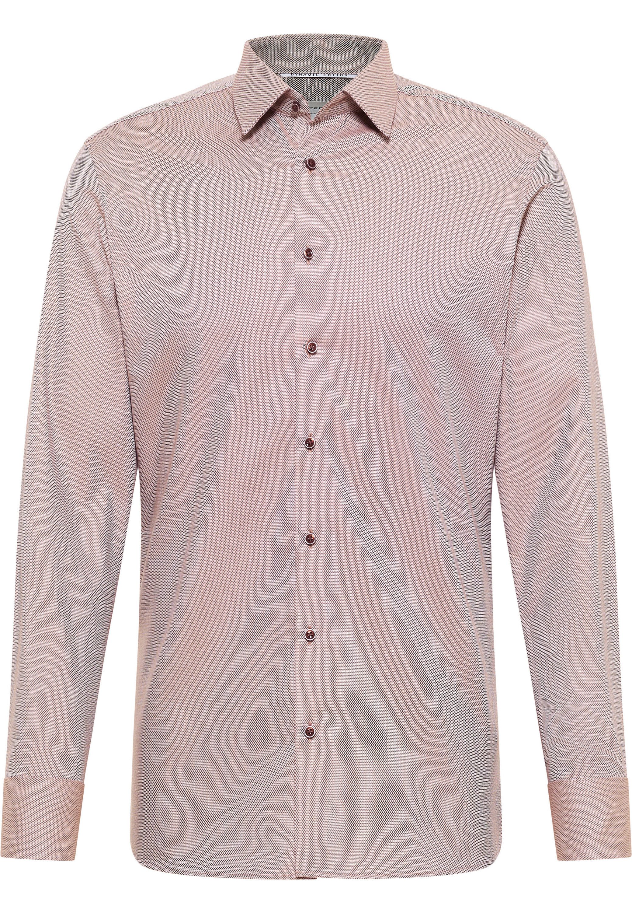 Eterna Overhemd met lange mouwen Slim fit NON IRON (strijkvrij)