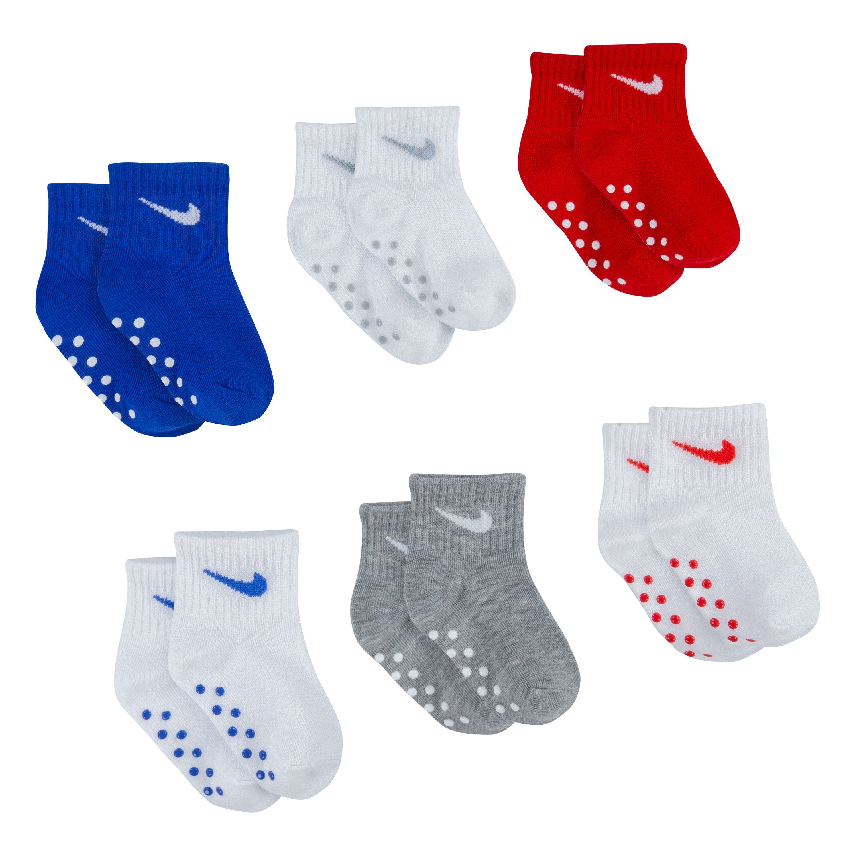 Nike Sportswear ABS-sokken POP COLOR GRIPPER INFANT/TODDLER AN (set, 6 paar)