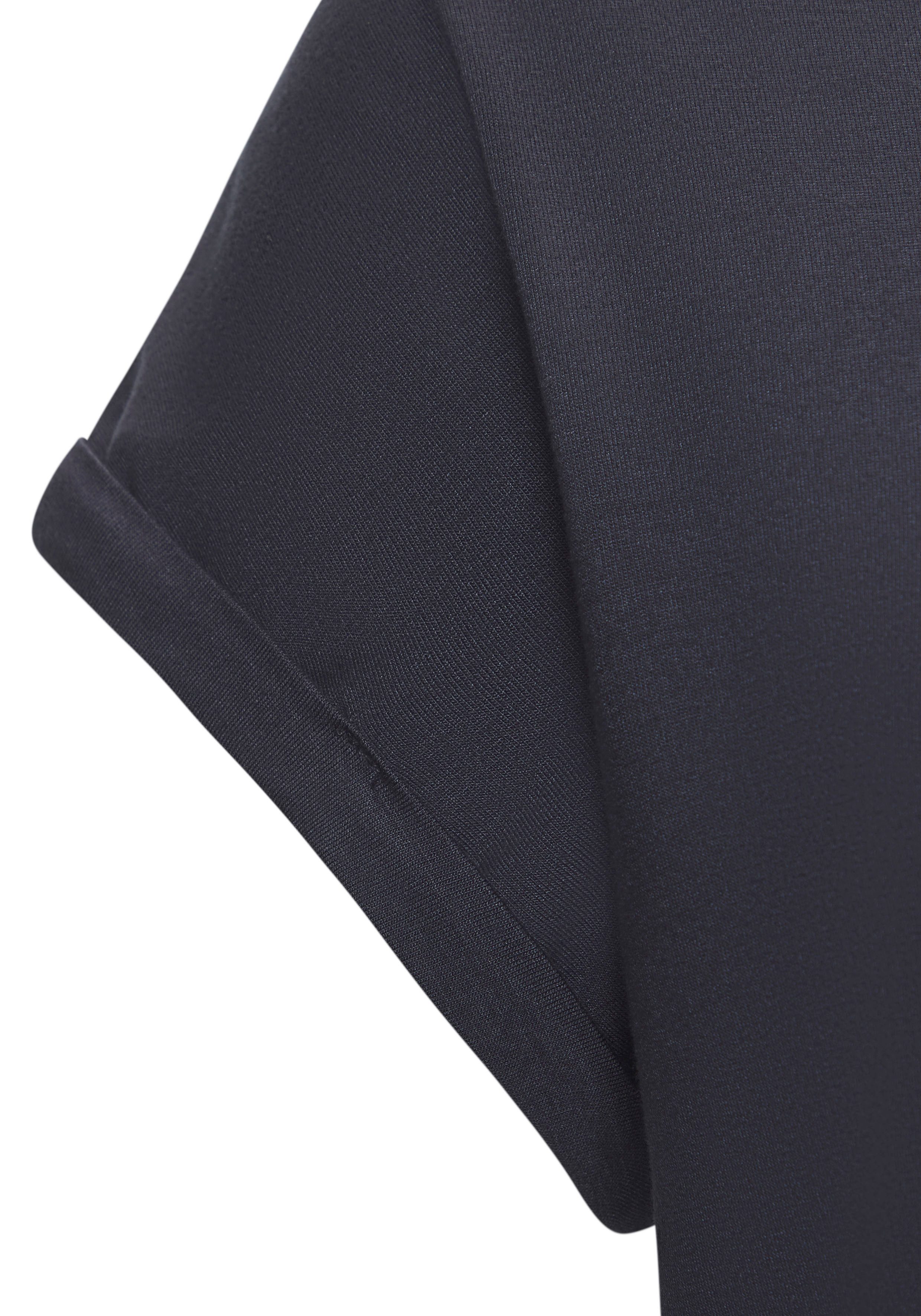Lascana Shirt met korte mouwen Met Lascana hartprint van zachte viscose-stretch (1-delig)
