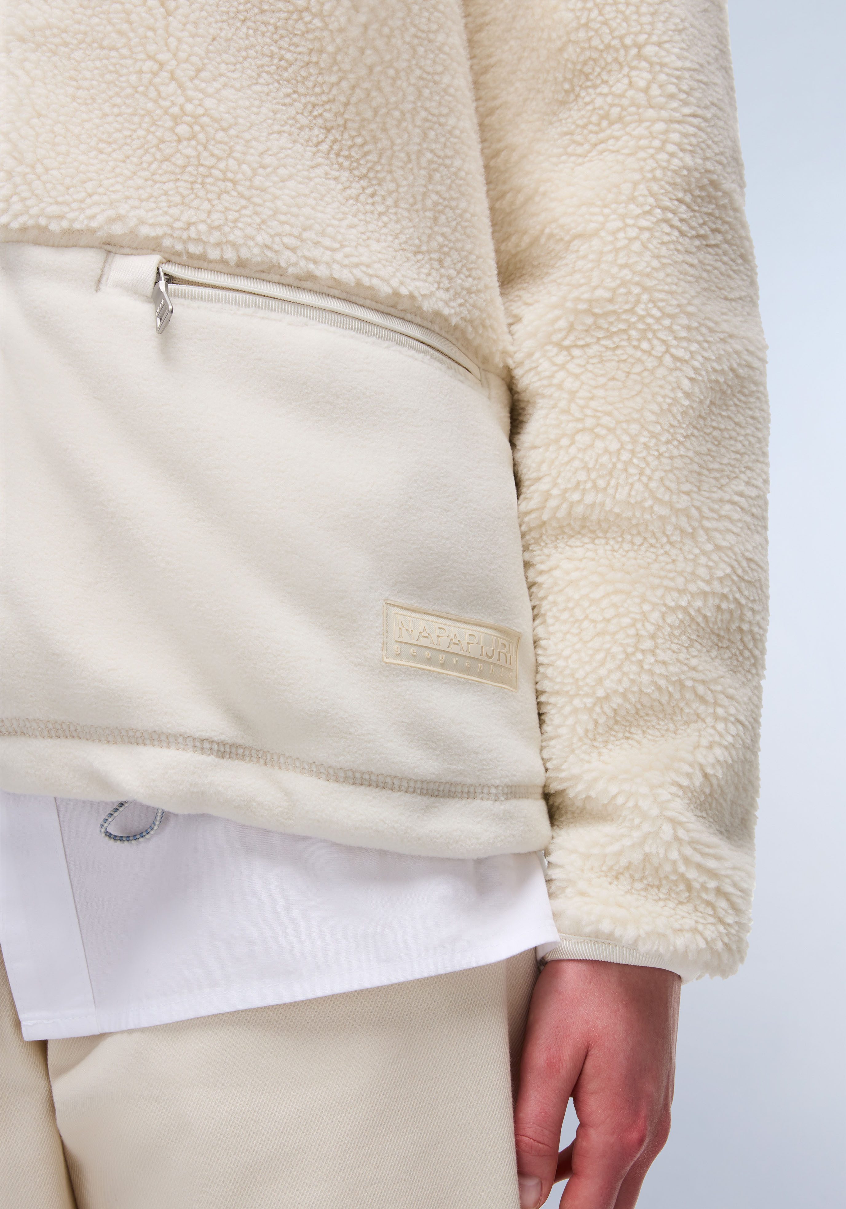 Napapijri Sweatshirt T-ANSEI Regular fit met staande kraag