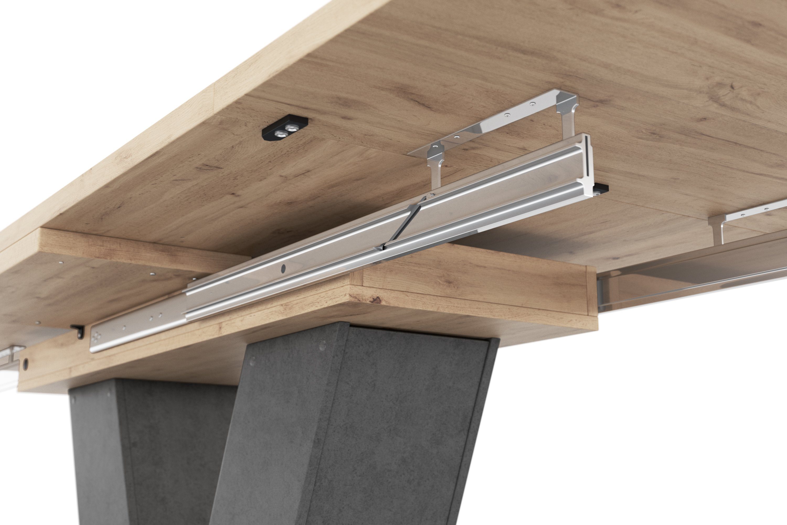 Mäusbacher Eettafel Comfort tafel TOPSELLER! Mäusbacher eettafel met V-frame en bodemplaat