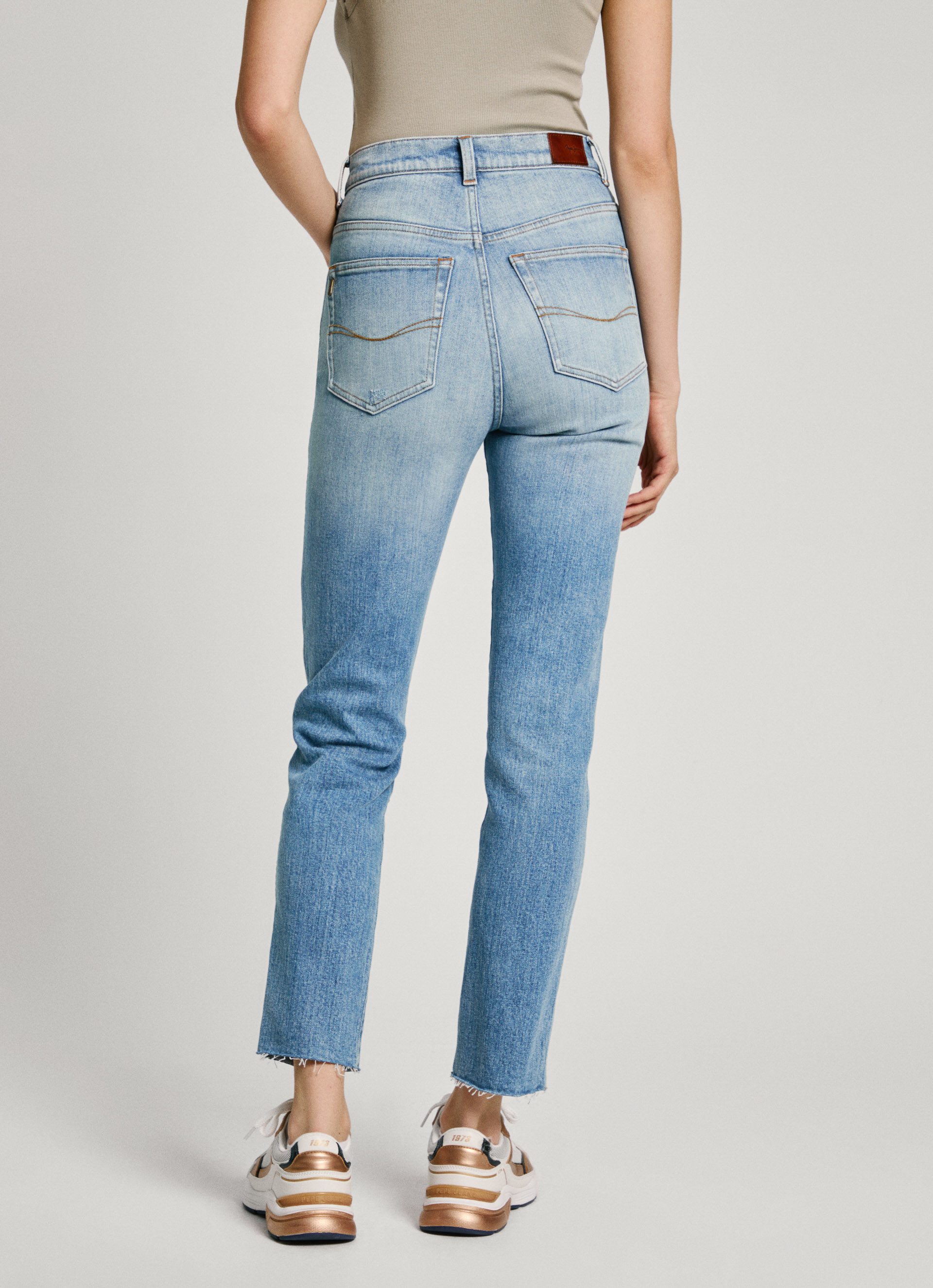 Pepe Jeans Slim fit jeans SLIM JEANS UHW