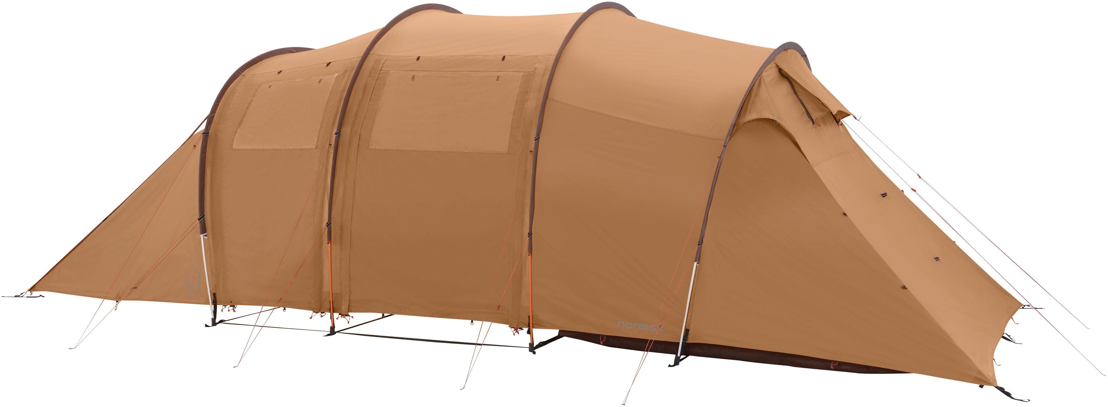 Nordisk Groepstent Reisa 6 PU Tent Cashew/Brown (set, 1-delig)