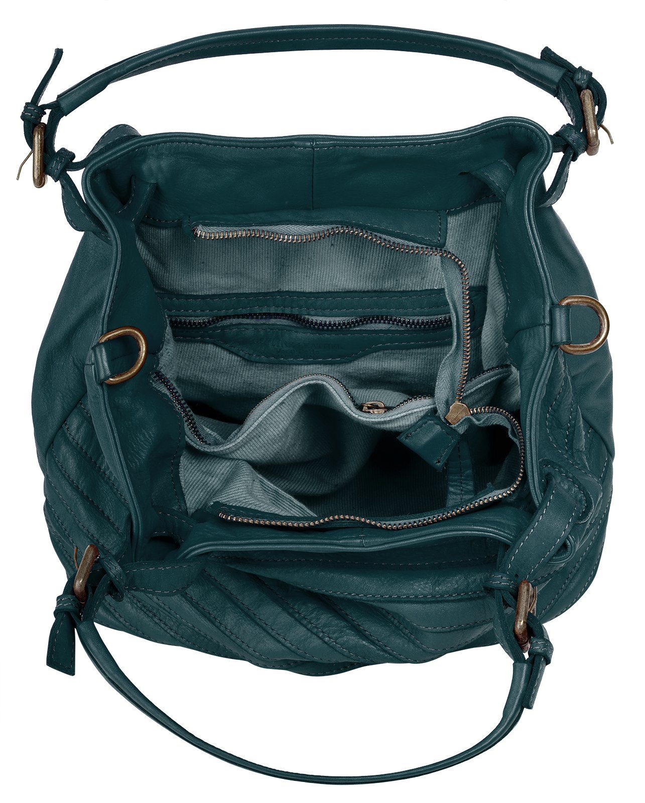 Samantha Look Shopper echt leer, made in italy