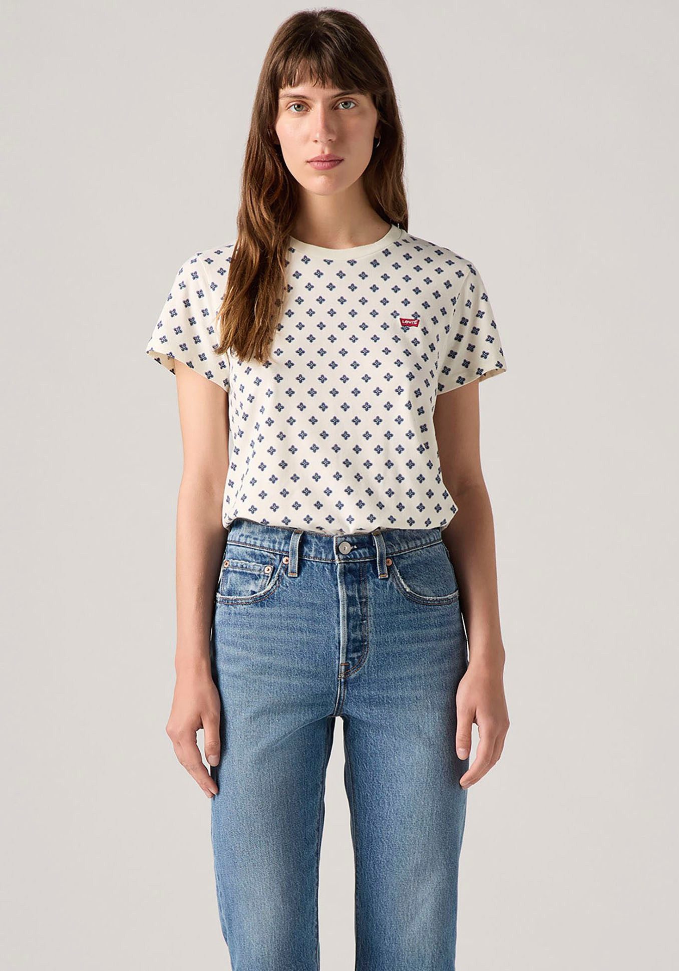 Levi's® T-shirt Perfect Tee met print all-over
