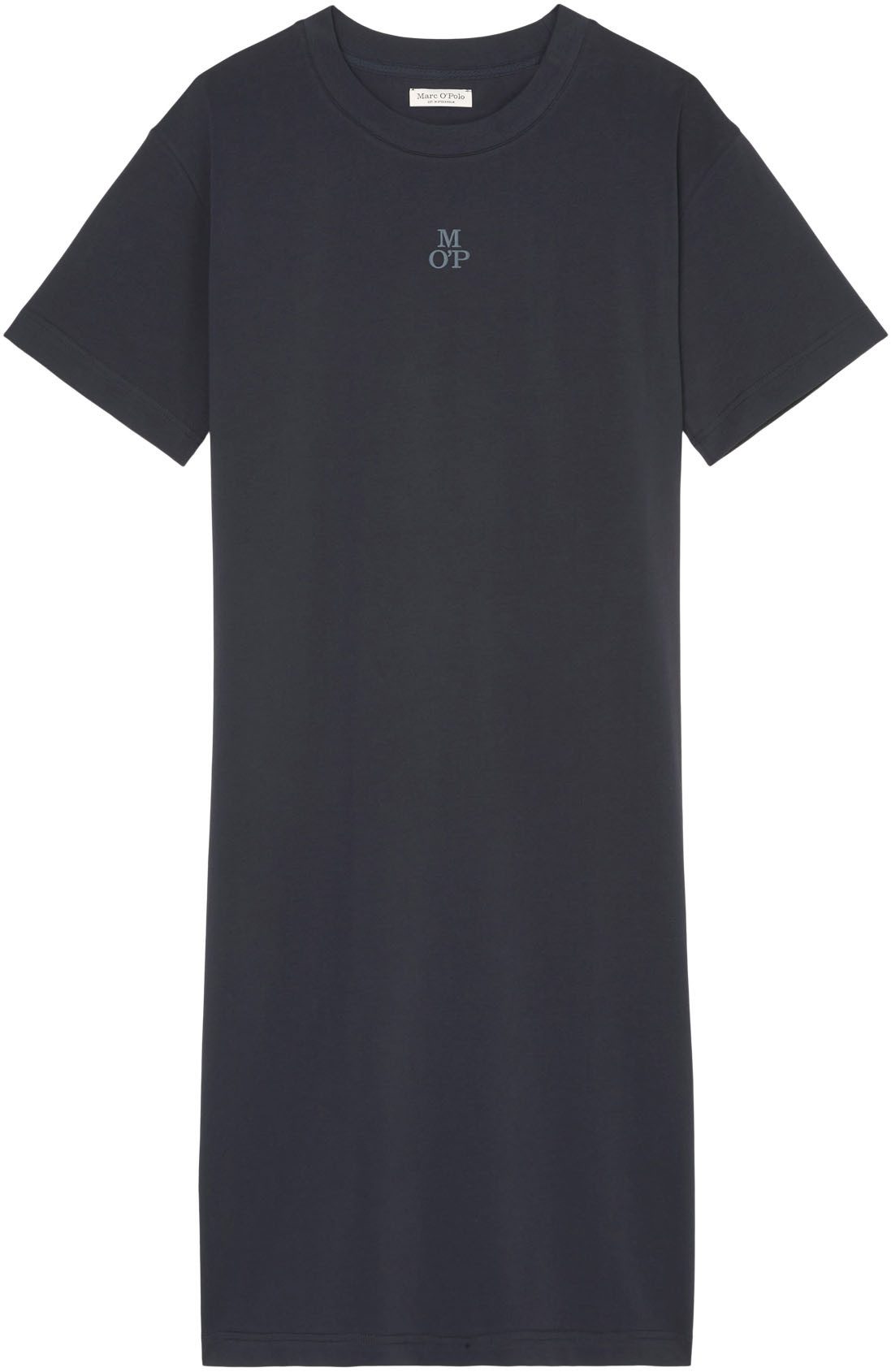 Marc O'Polo Nachthemd Heavy Jersey-Woven met hoge zijnaad-splitten